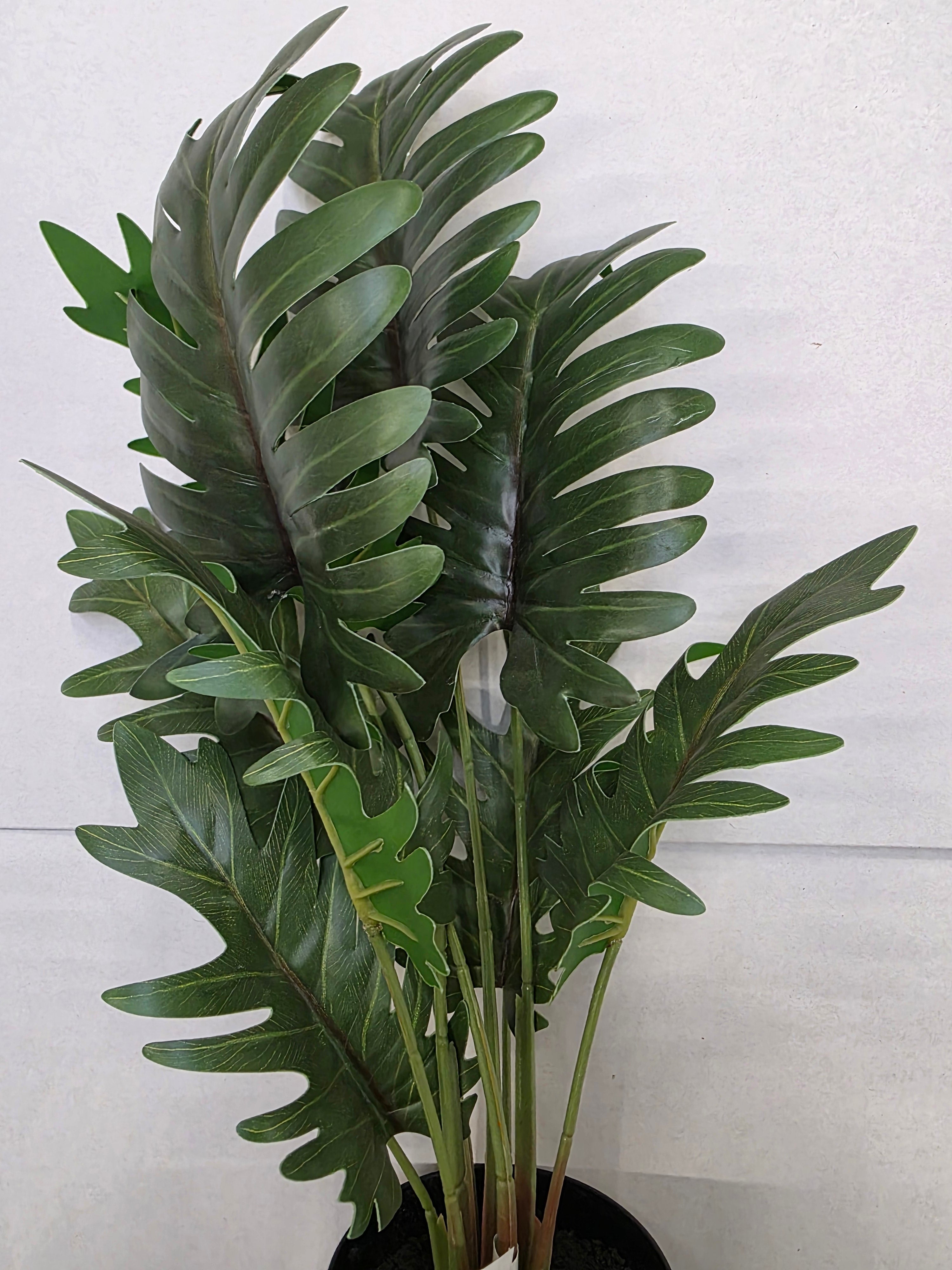 Artificial Palm Leaves In Pot 43cm