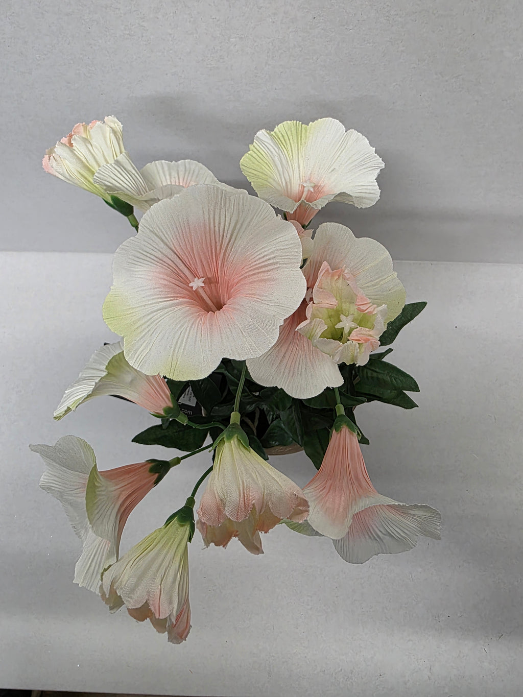 Artificial Petunia In Pot 28cm Blush (PACK OF 2)