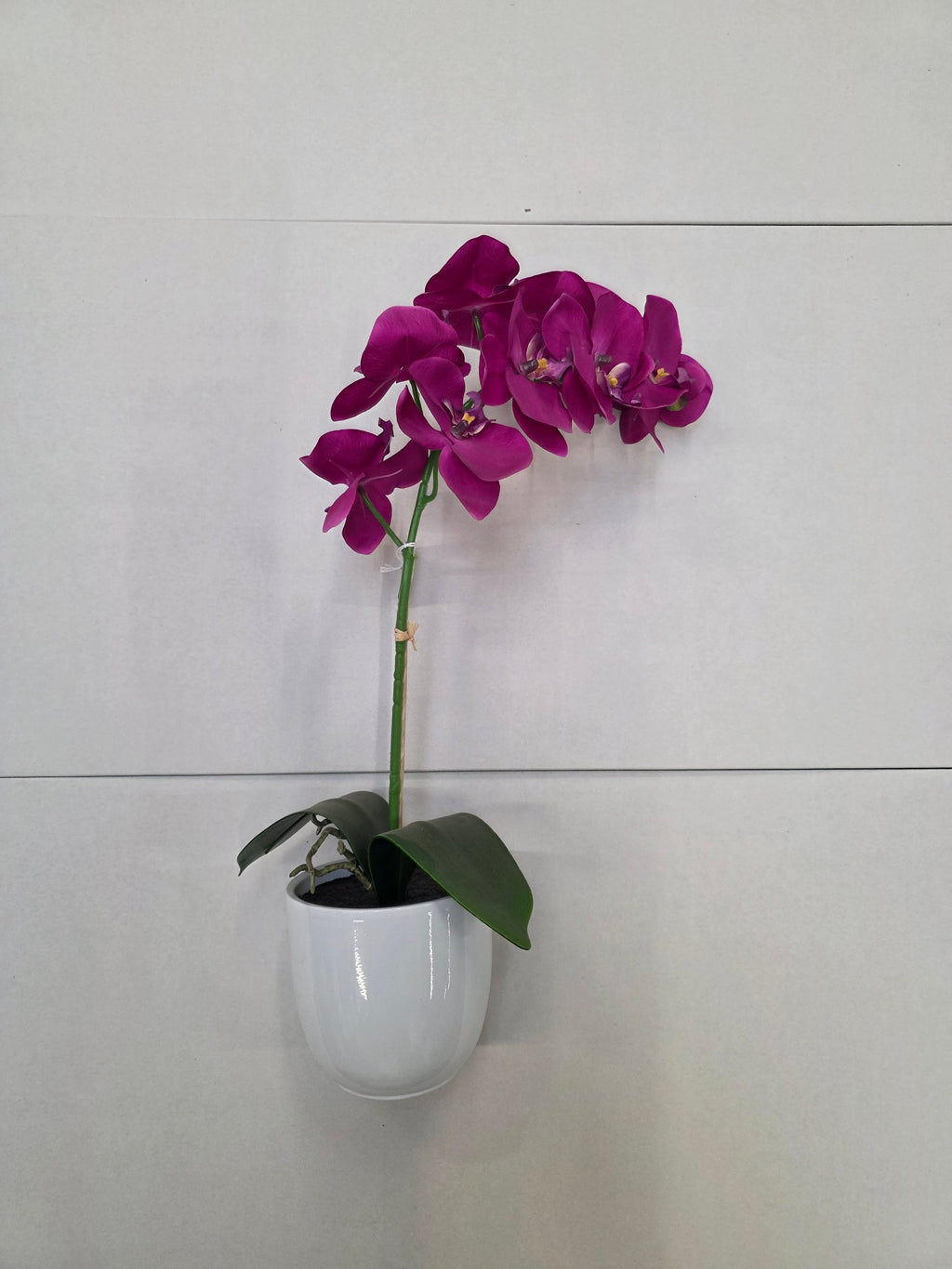 Artificial Phalaenopsis Purple In Pot 60cm