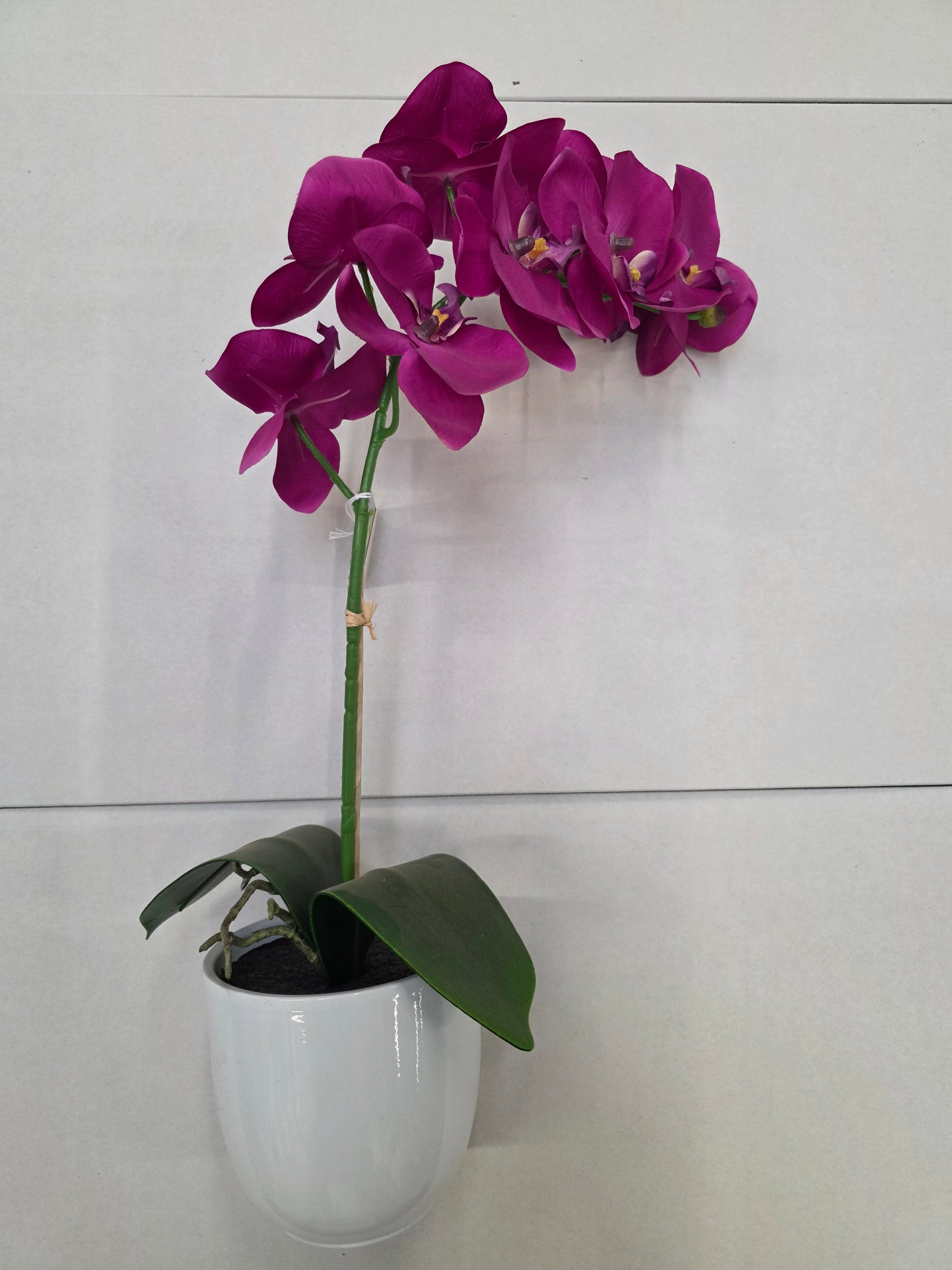 Artificial Phalaenopsis Purple In Pot 60cm