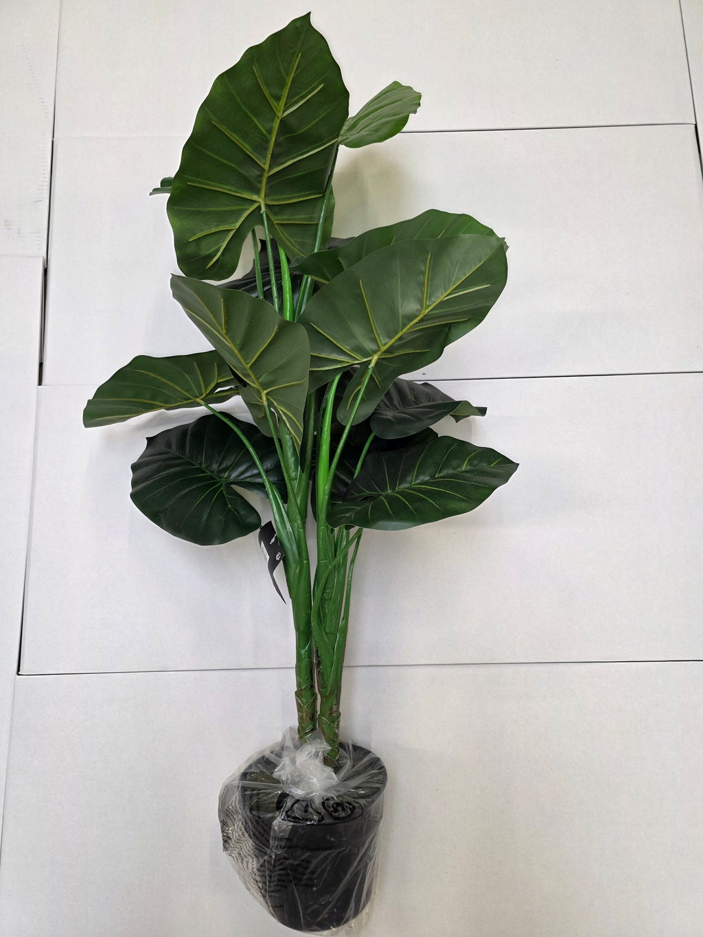 Artificial Taro In Pot Green 100x70cm