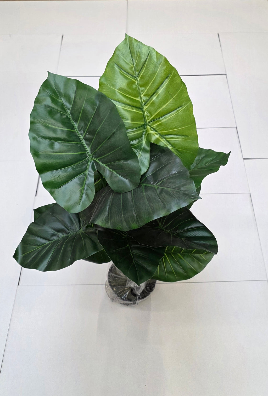 Artificial Taro In Pot Green 100x70cm