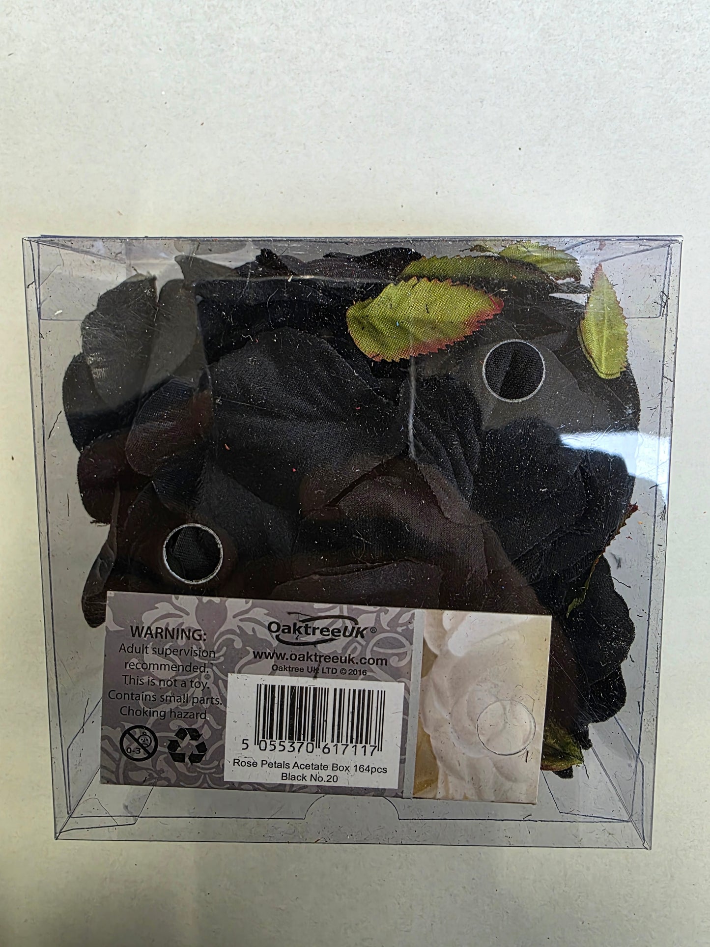 Artificial Rose Petals Black X164 (PACK OF 2)