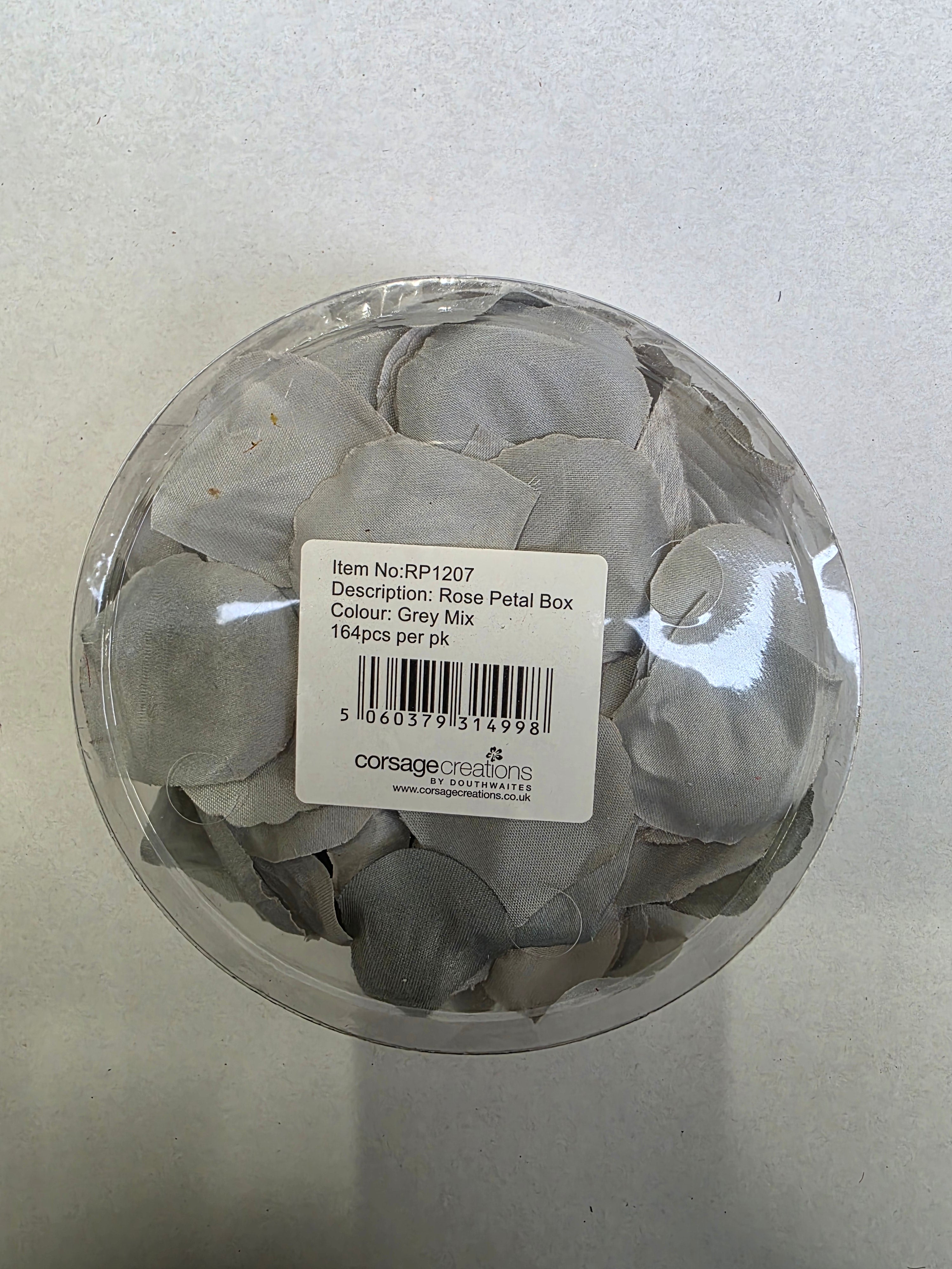 Artificial Rose Petals Grey Box (PACK OF 2)