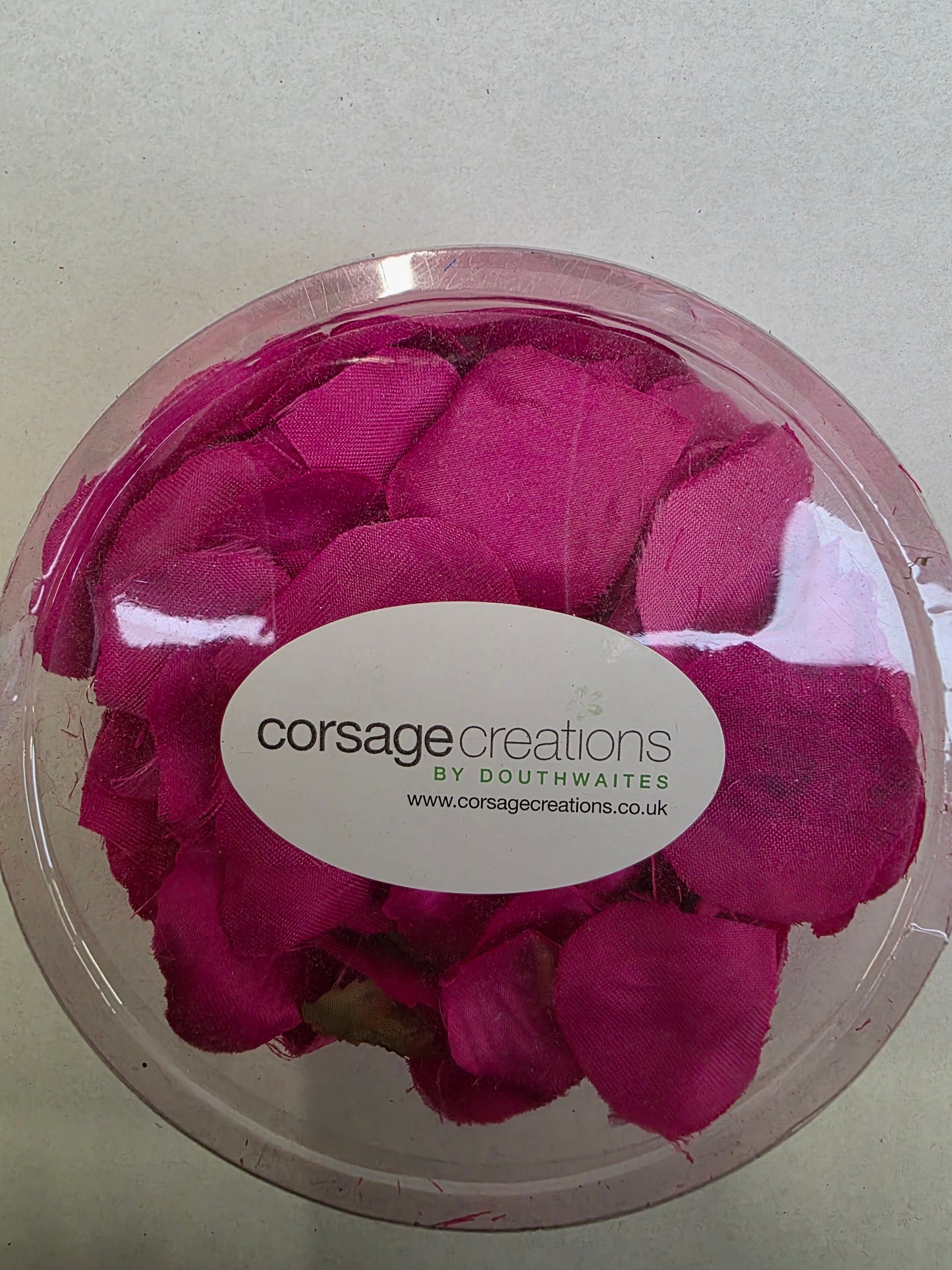 Artificial Rose Petals Hot Pink Box (PACK OF 2)