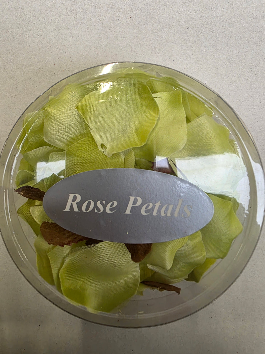 Artificial Rose Petals Lime Box (PACK OF 2)
