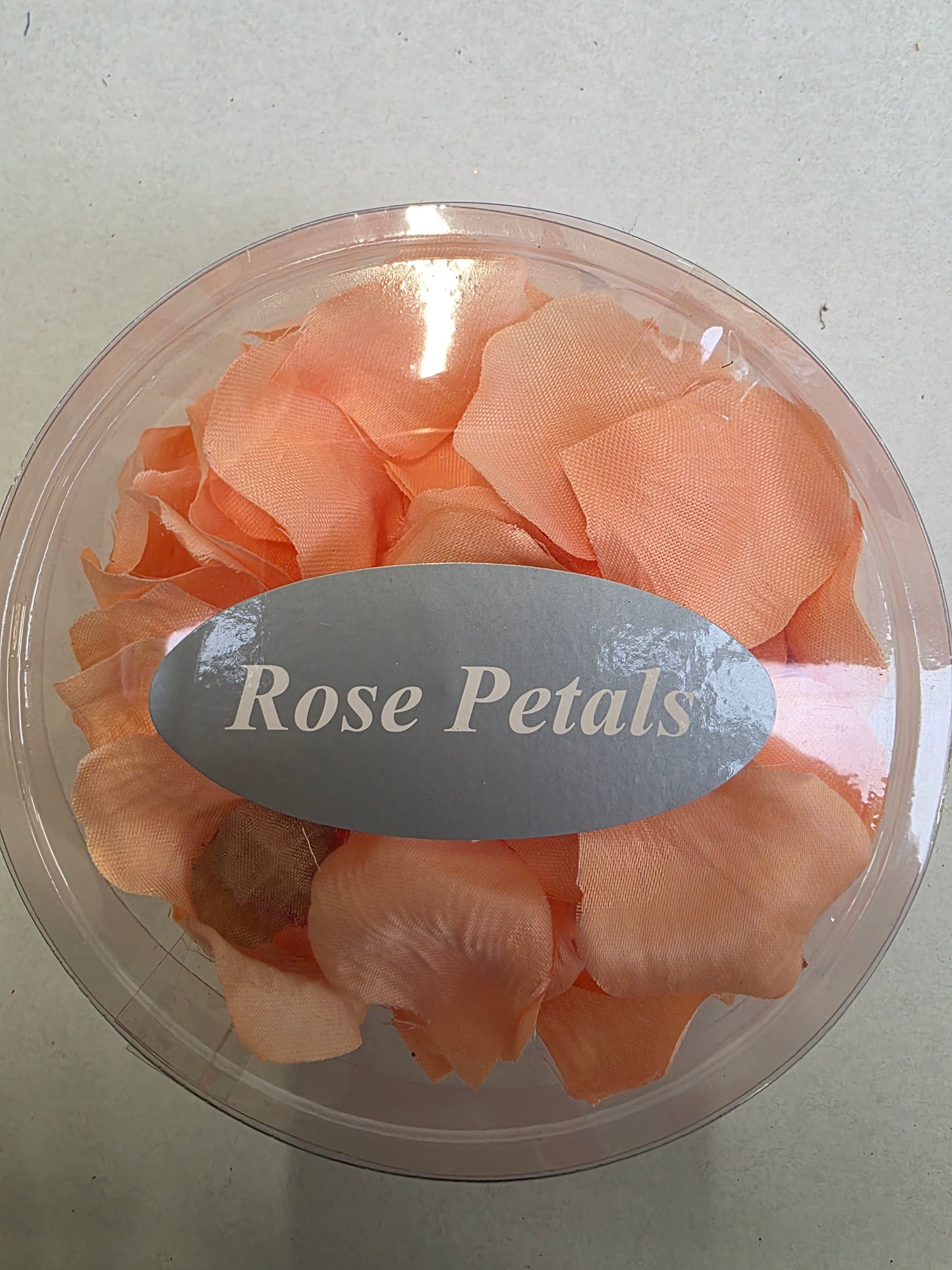 Artificial Rose Petals Peach (PACK OF 2)