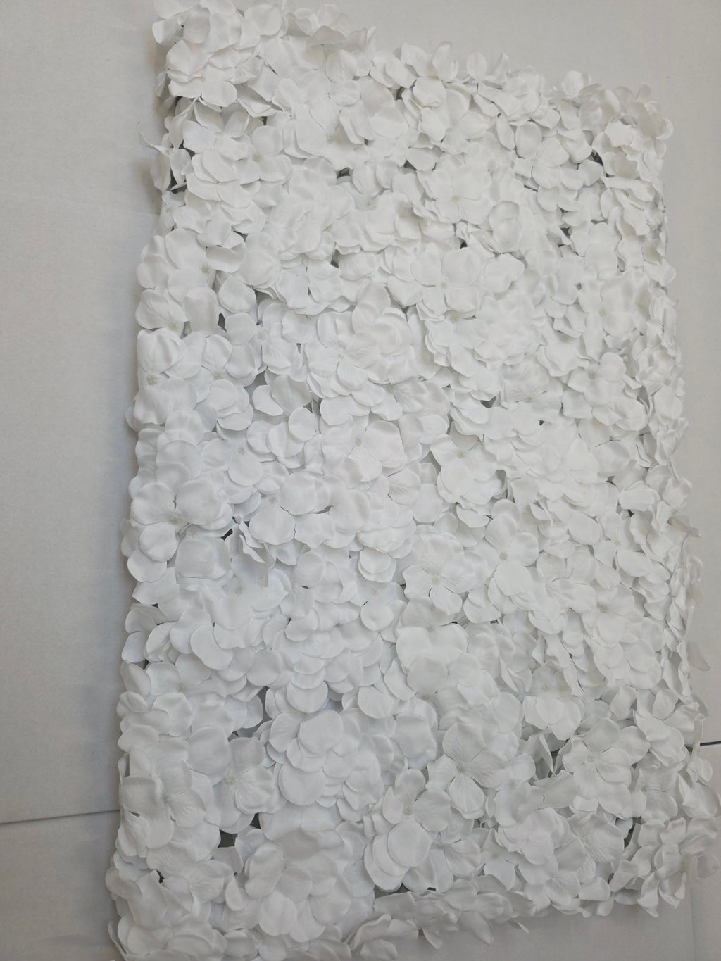 Artificial Wall Panel White Hydrangea 40x60cm