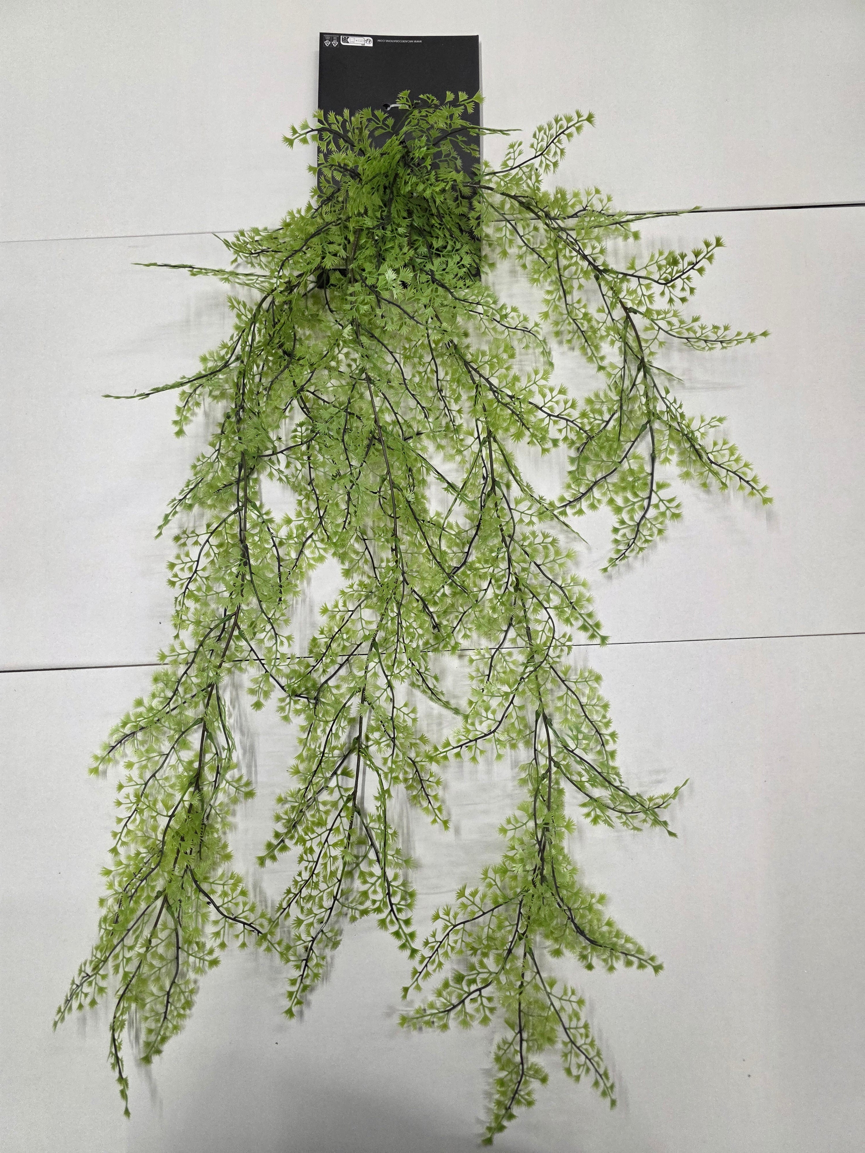 Artifical Cypress Hanging Green