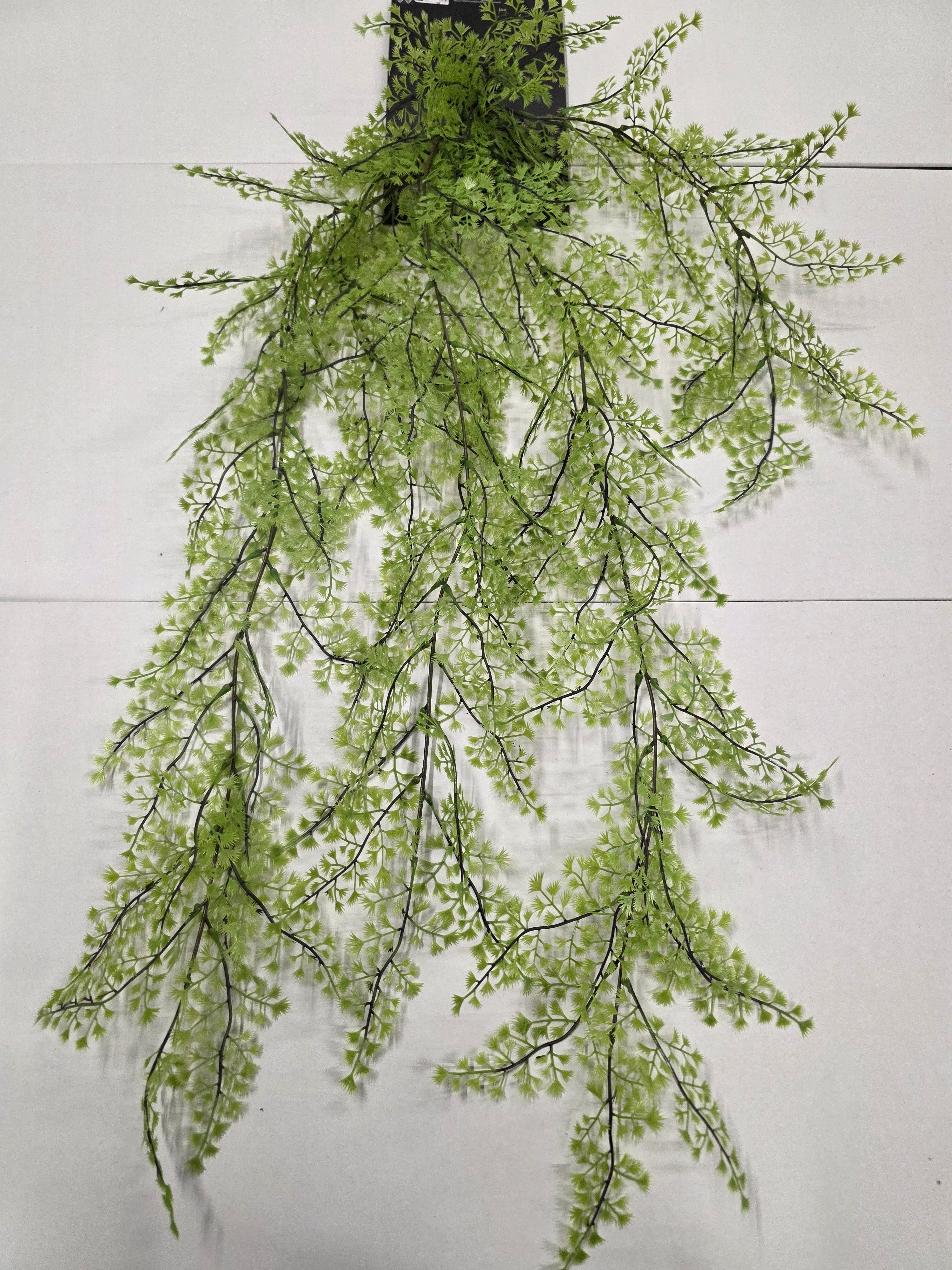 Artifical Cypress Hanging Green