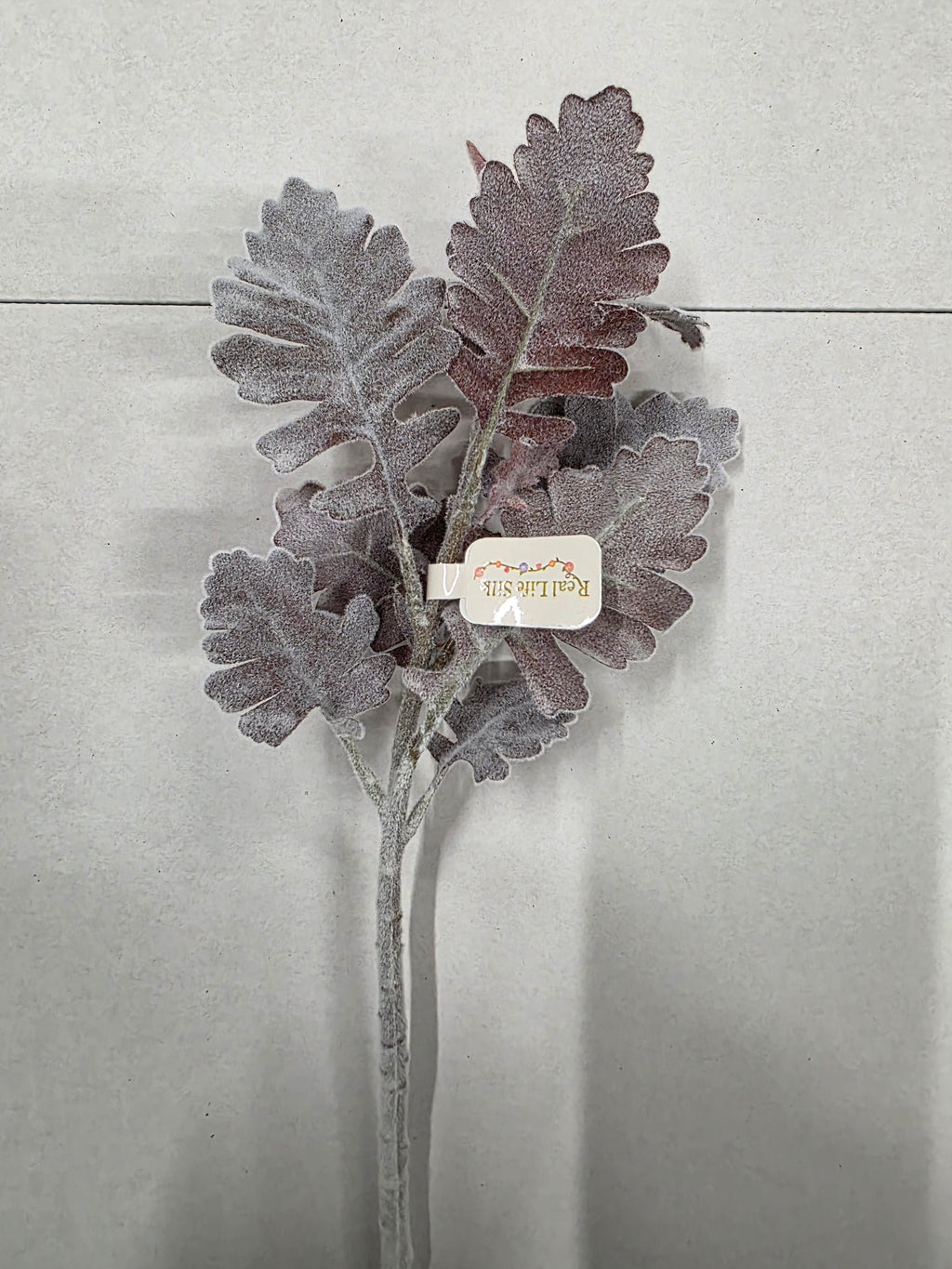 Artifical Dusty Miller Burgundy (PACK OF 3)