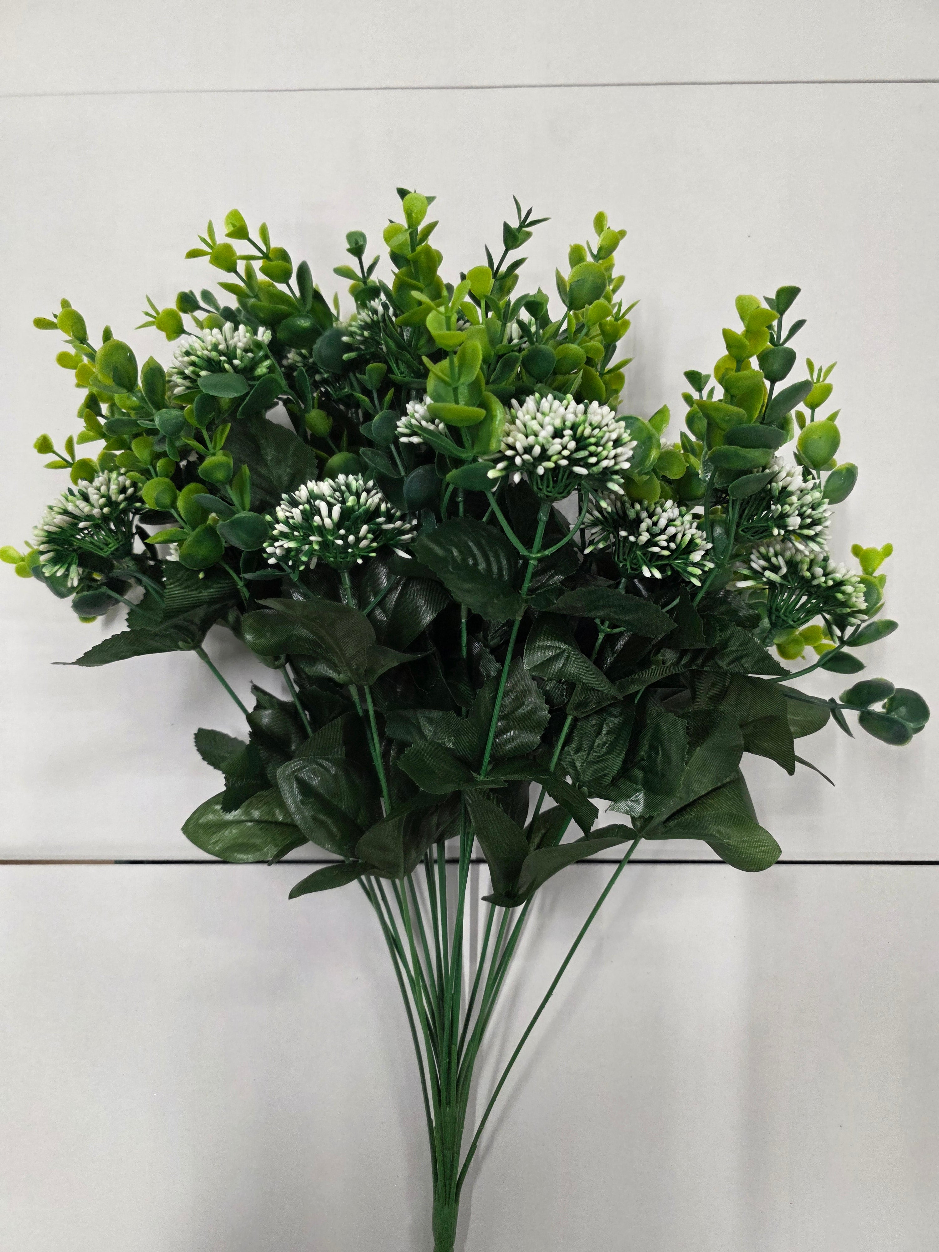 Artifical Eucalyptus and Berry Bush