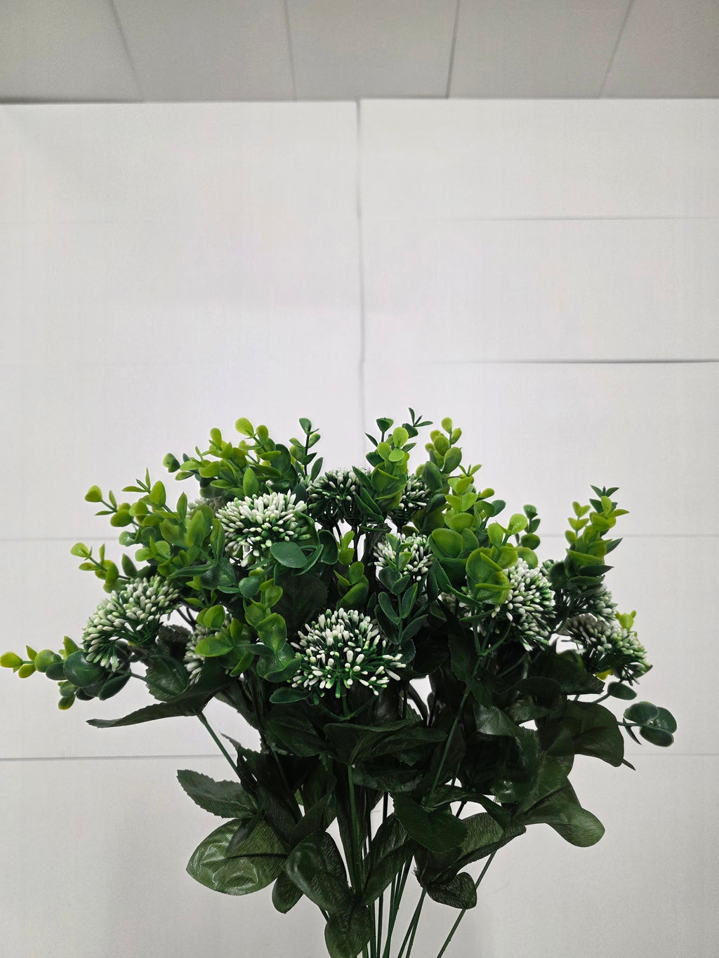 Artifical Eucalyptus and Berry Bush