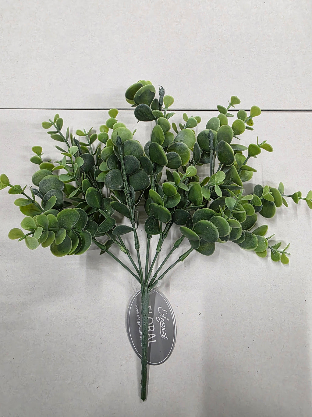 Artifical Eucalyptus Bush Small Olive Green (pack of 4)