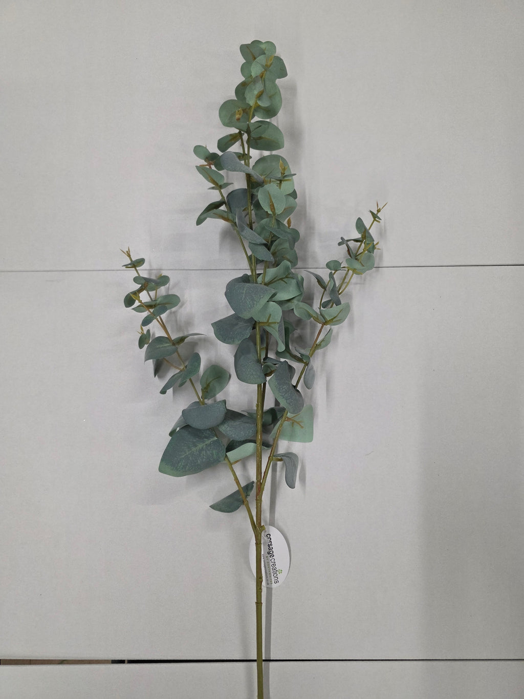 Artifical Eucalyptus Spiral Spray Green