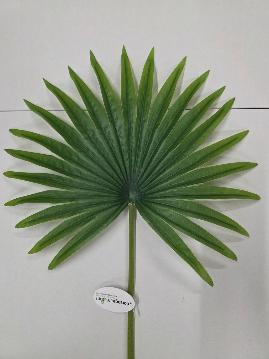 Artifical Fan Palm Leaf Green (PACK OF 2)
