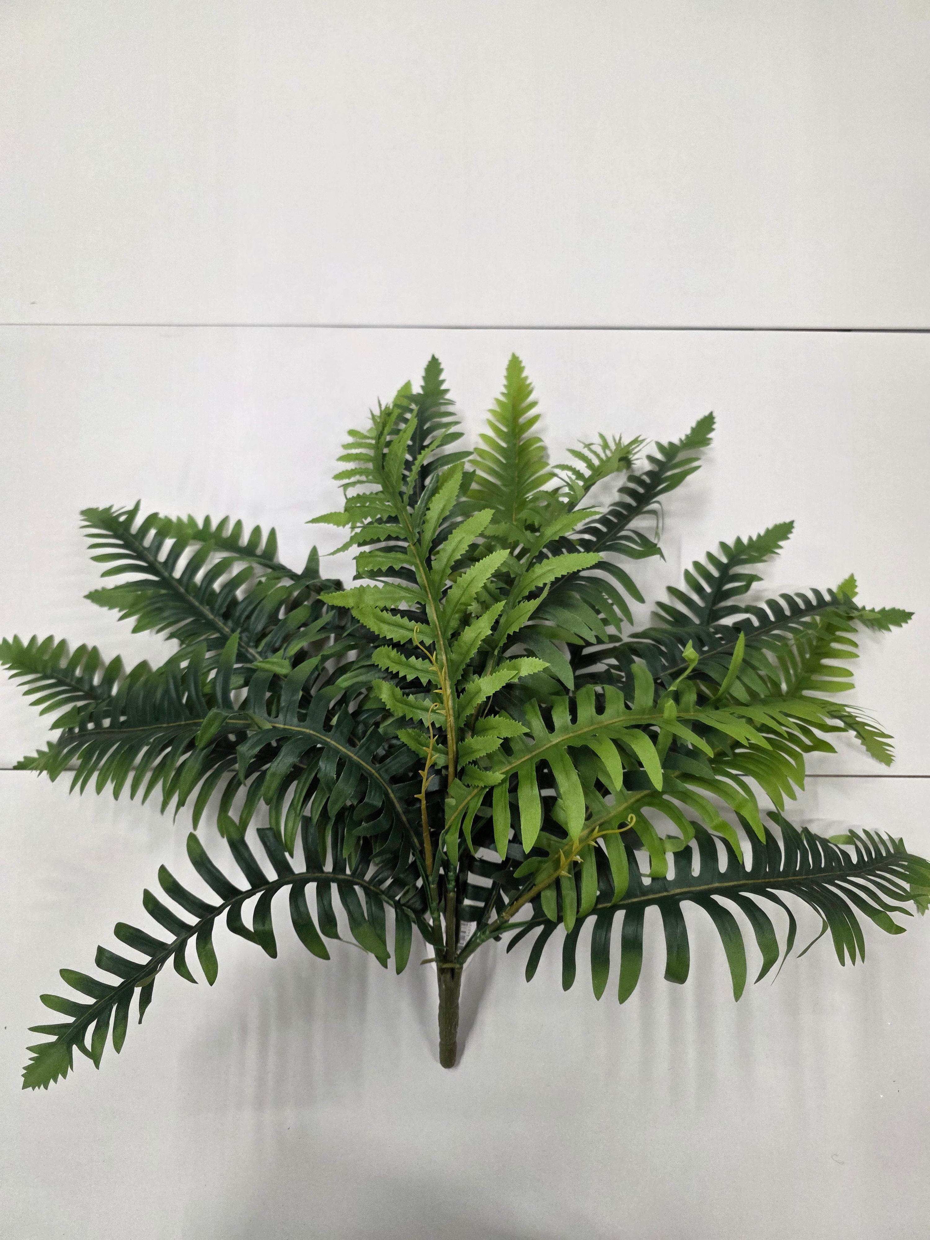 Artifical Fern Bush Green