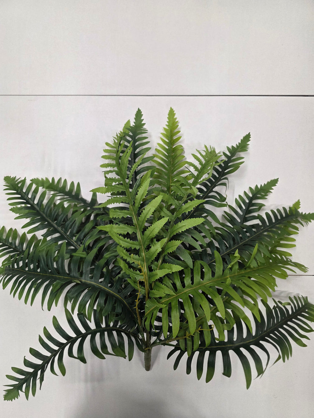 Artifical Fern Bush Green