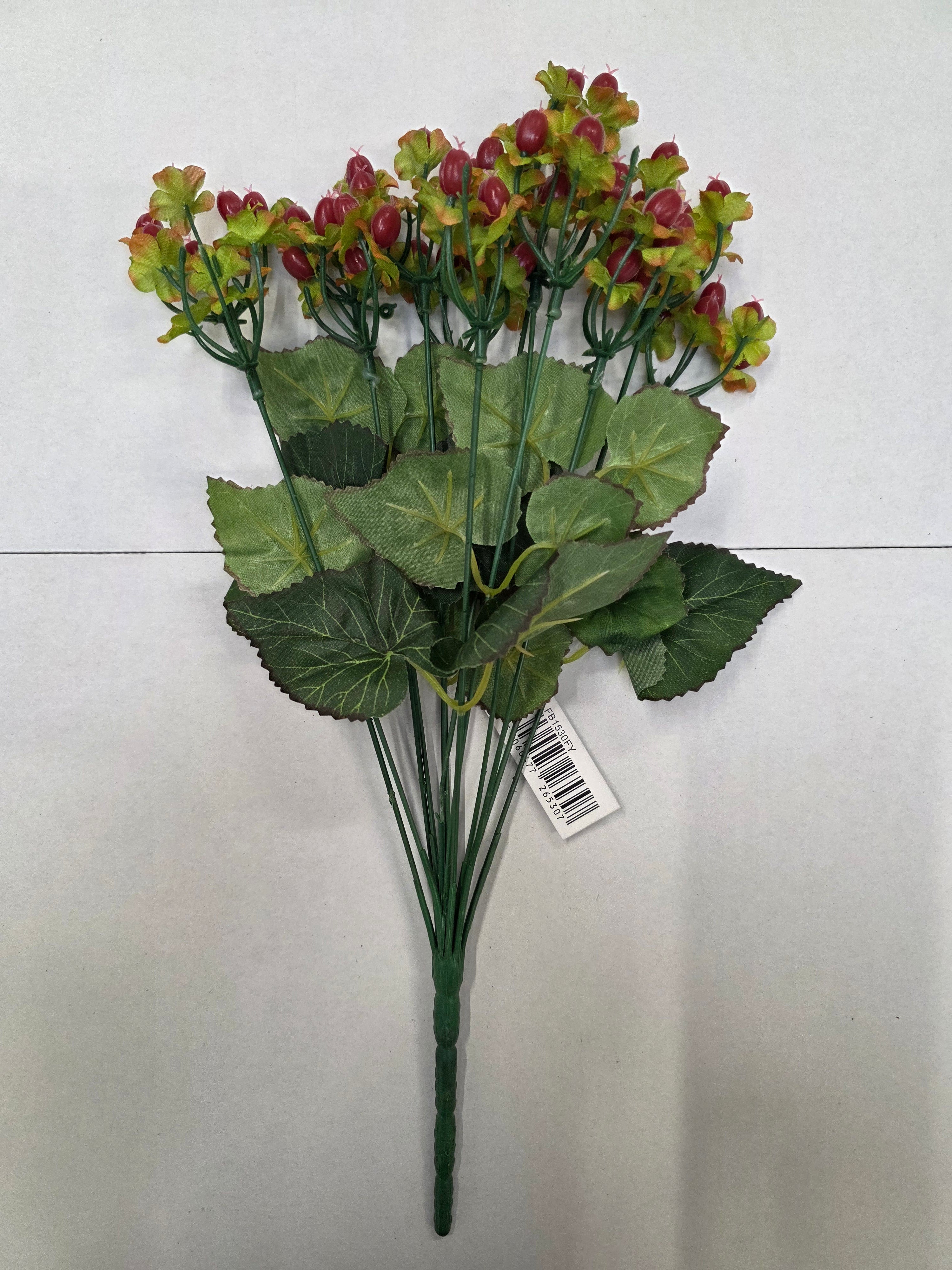 Artificial Hypericum Red Bush