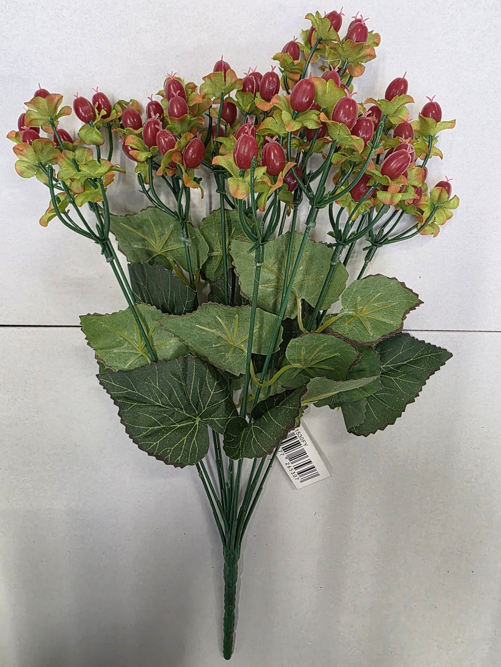 Artificial Hypericum Red Bush