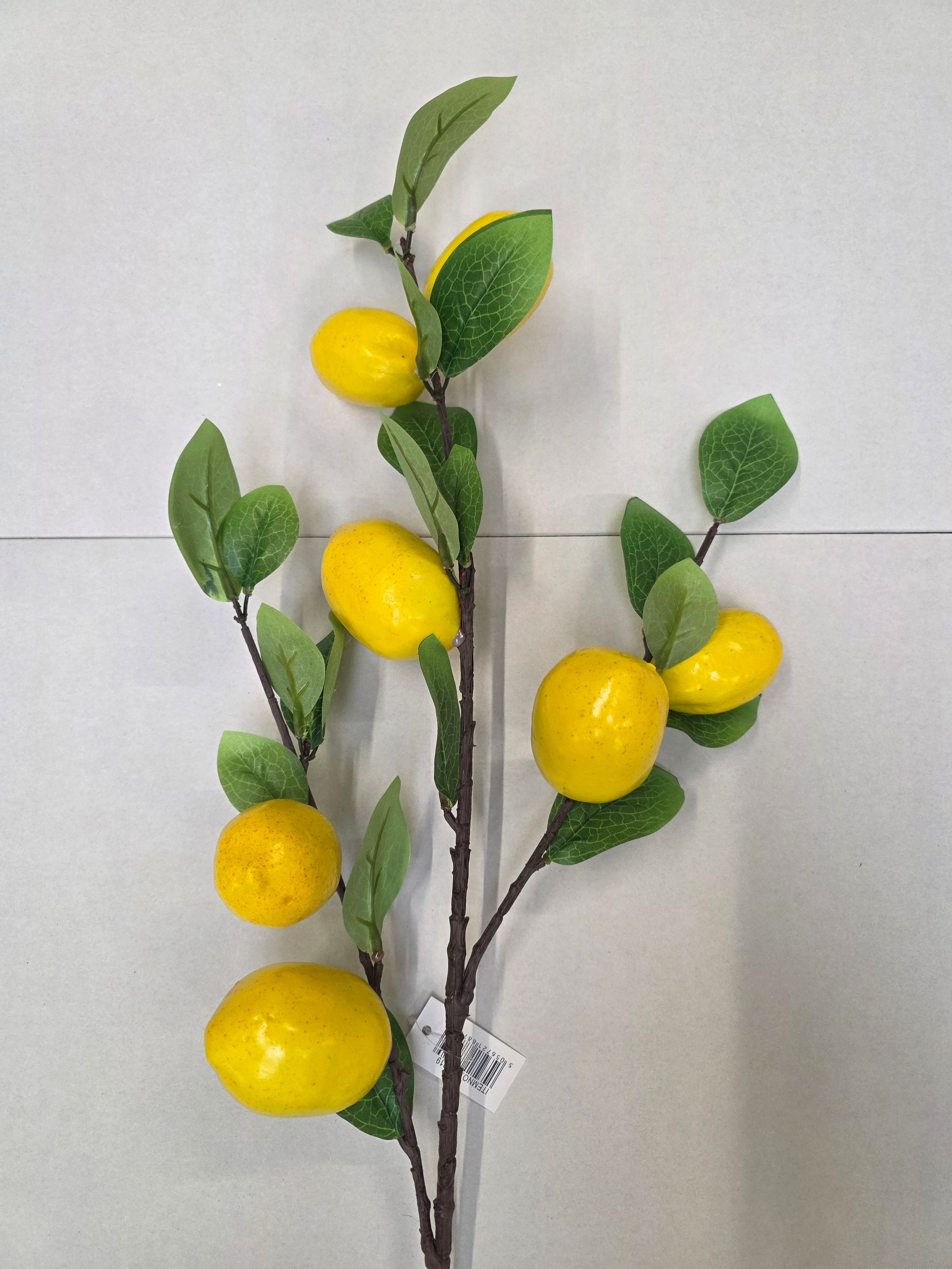 Artificial Lemon Branch