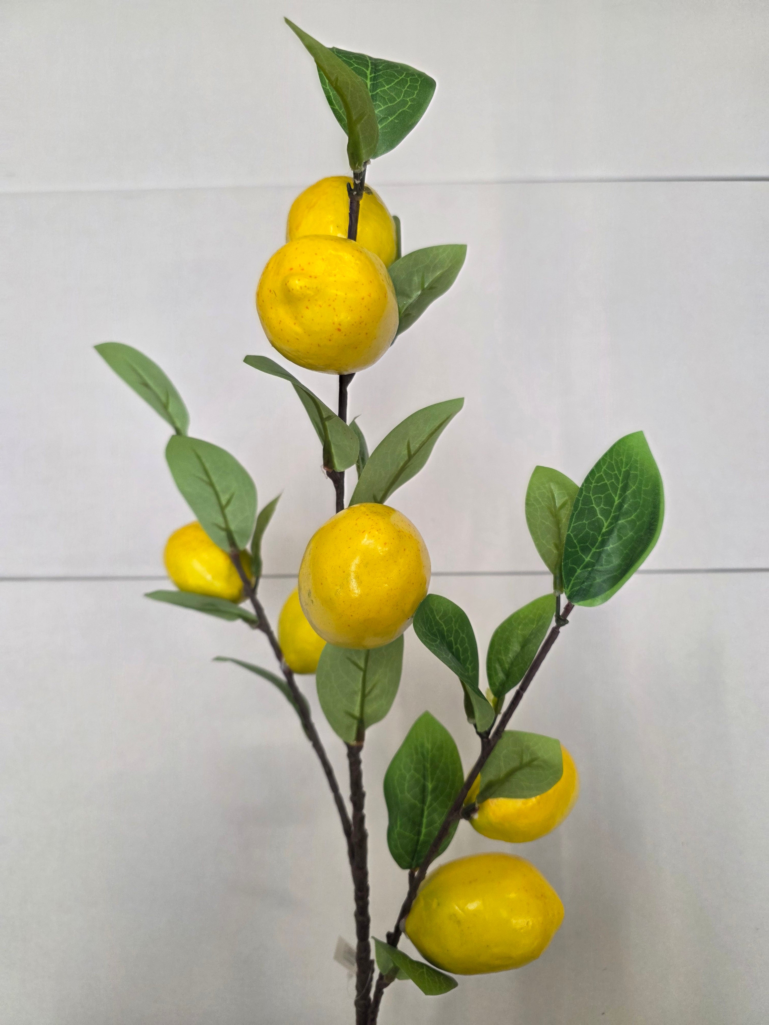 Artificial Lemon Branch