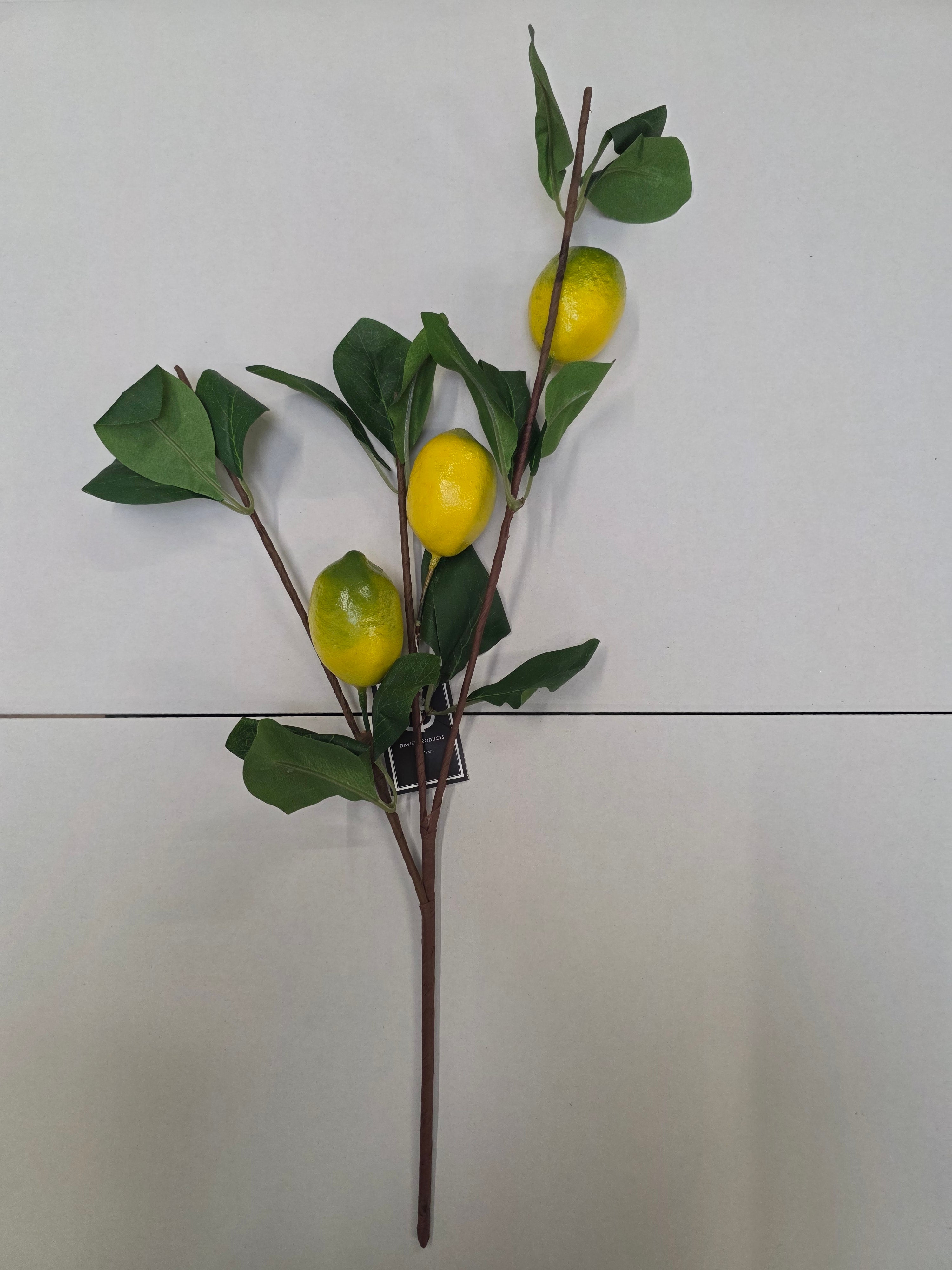Artificial Lemon Spray X3 55cm (PACK OF 2)