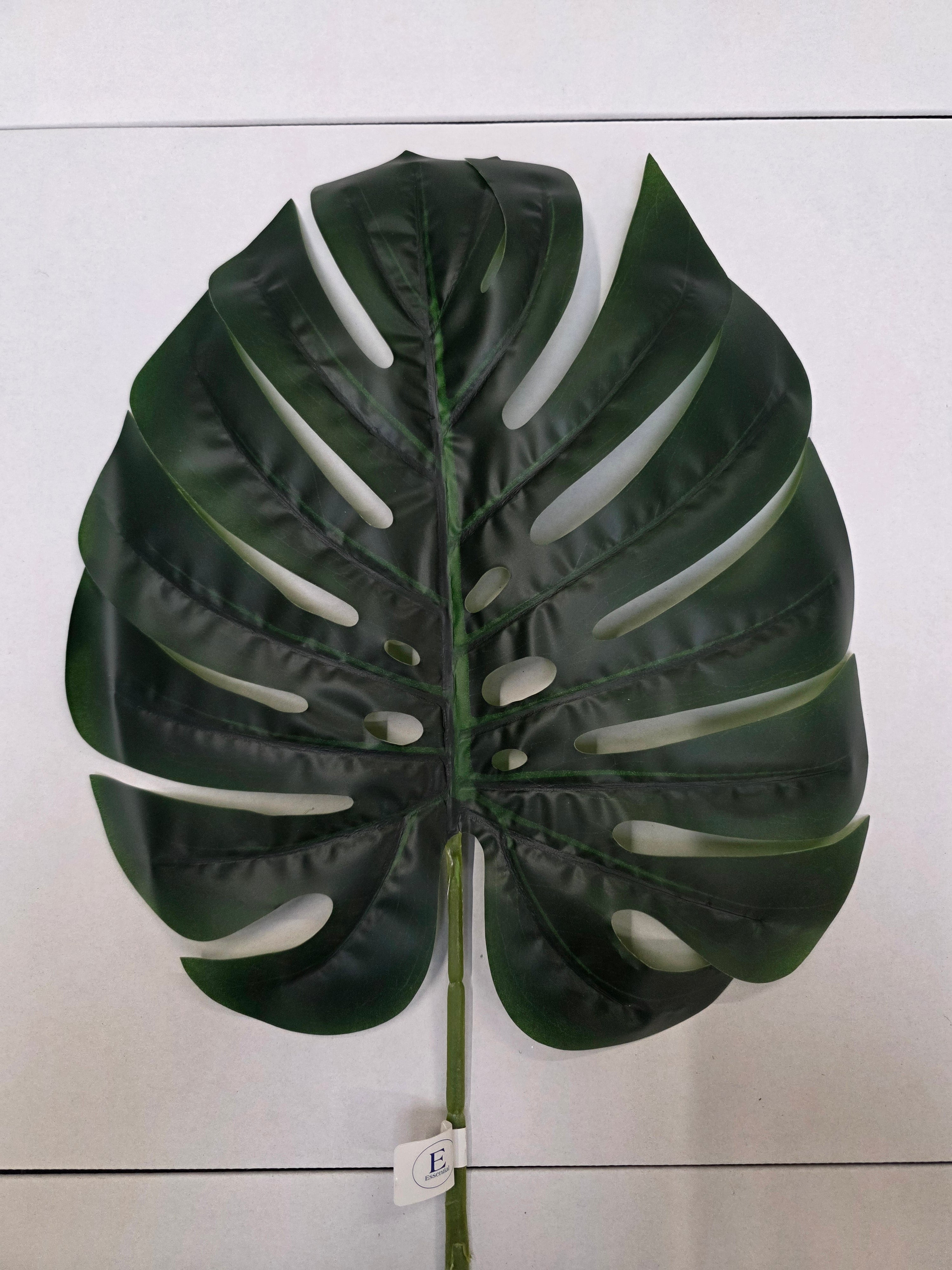 Artificial Monstera Leaf Large Green 71cm (PACK OF 4)