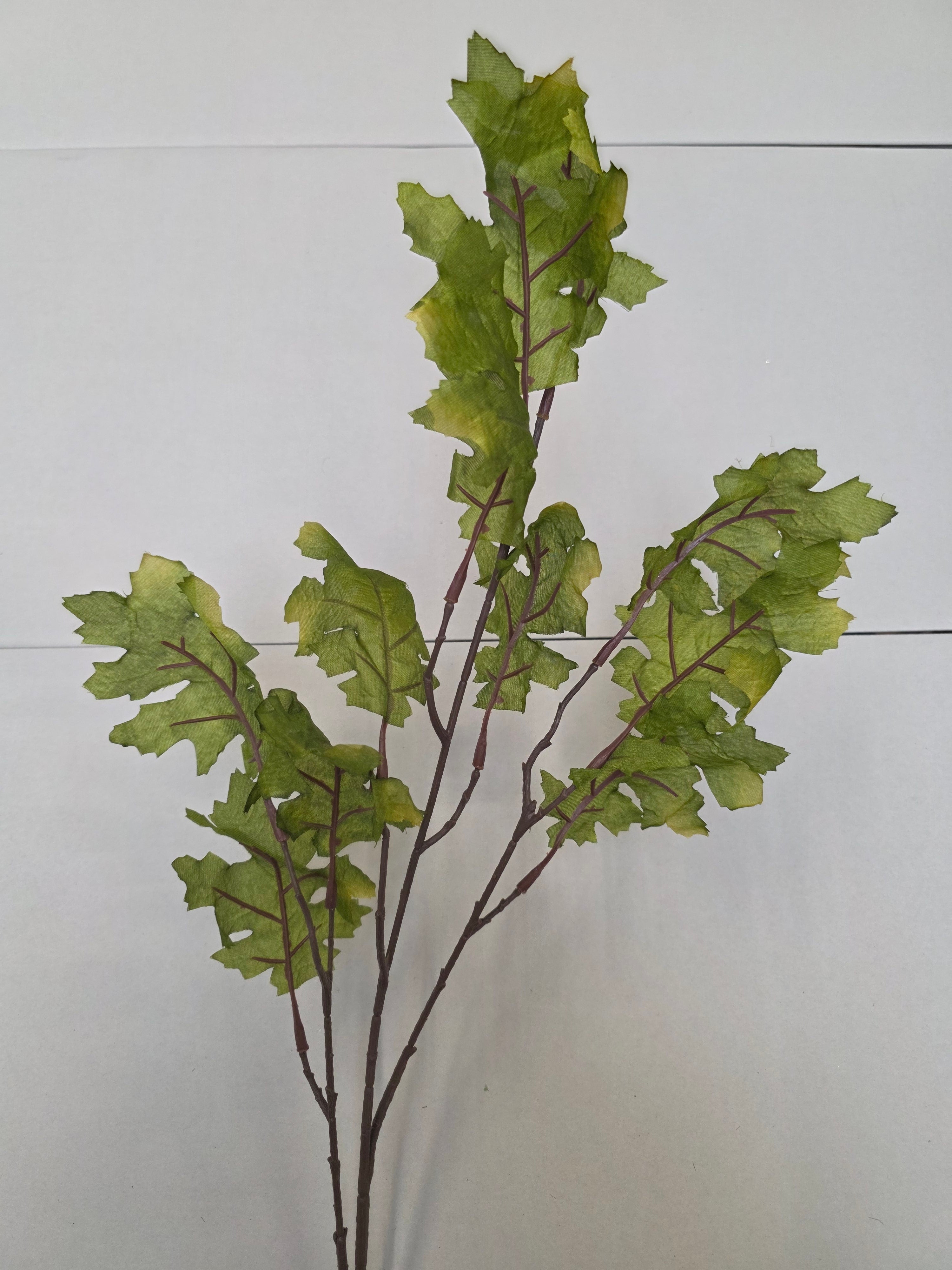 Artificial Oak Leaf Spray Green (PACK OF 3)