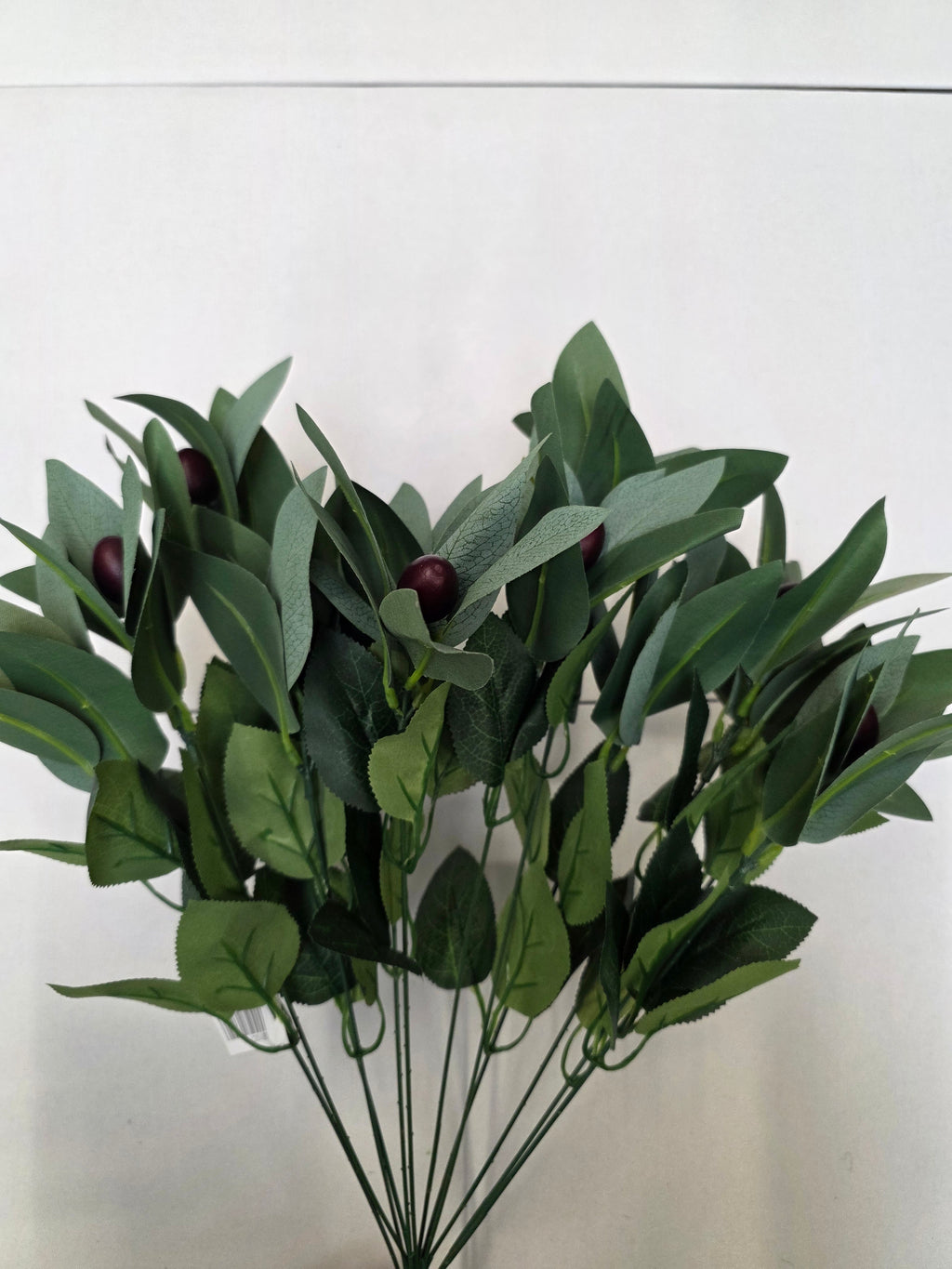 Artificial Olive Foliage Bush