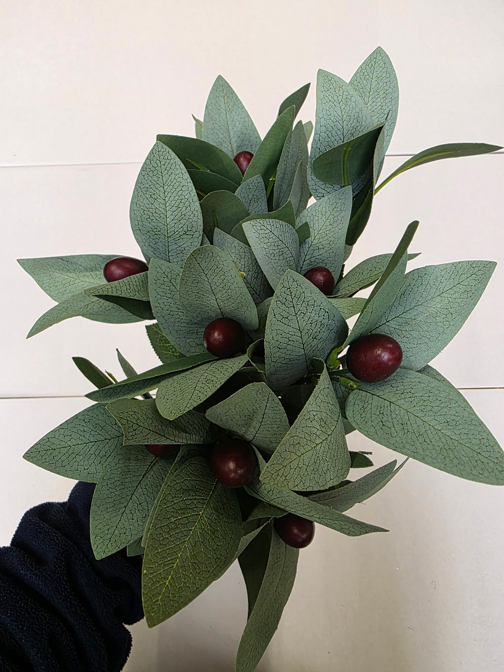 Artificial Olive Foliage Bush