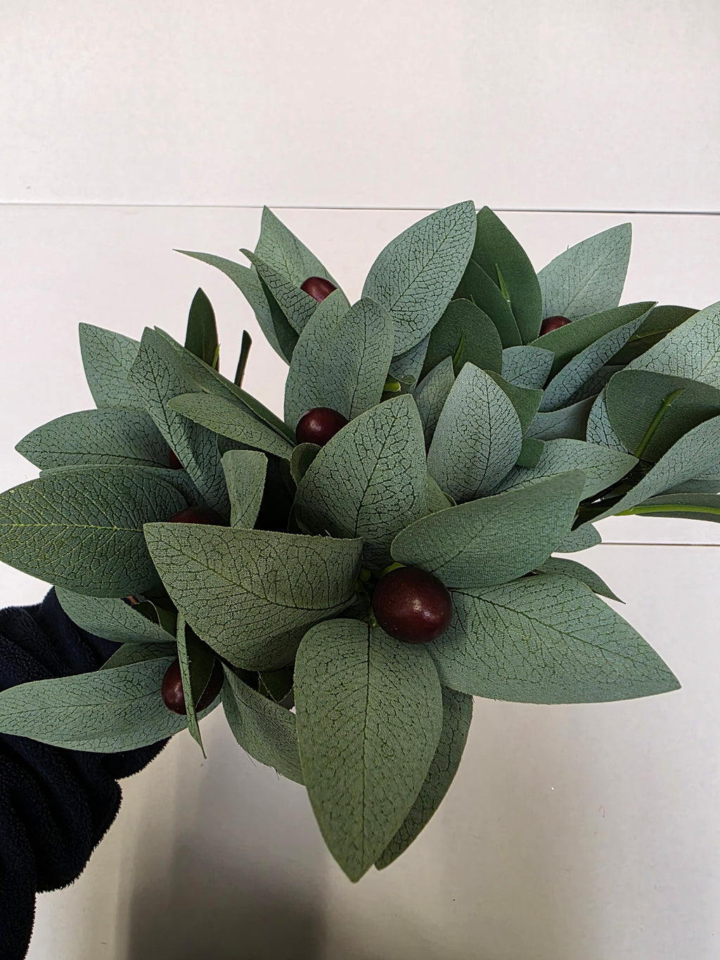 Artificial Olive Foliage Bush