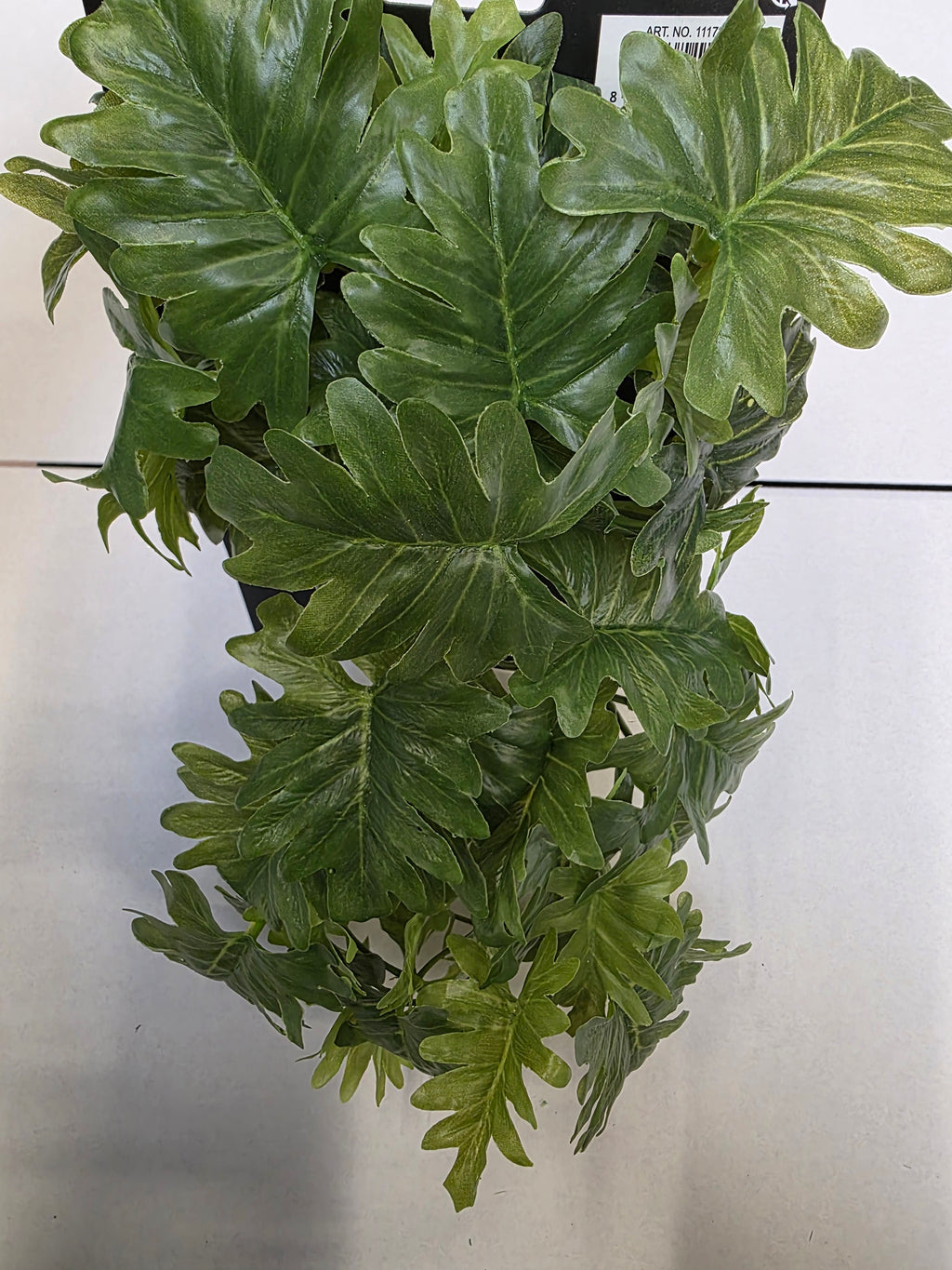 Artificial Phildodendron Selloum Hanging 32cm (PACK OF 2)
