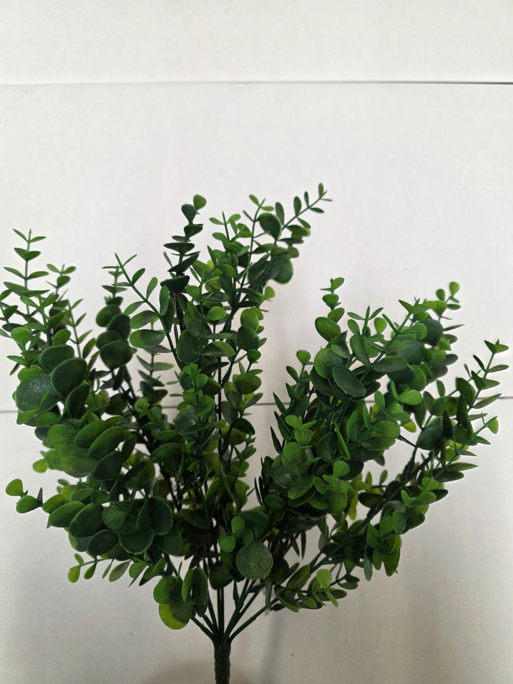 Artificial Plastic Eucalyptus Bush Large X 9 Green