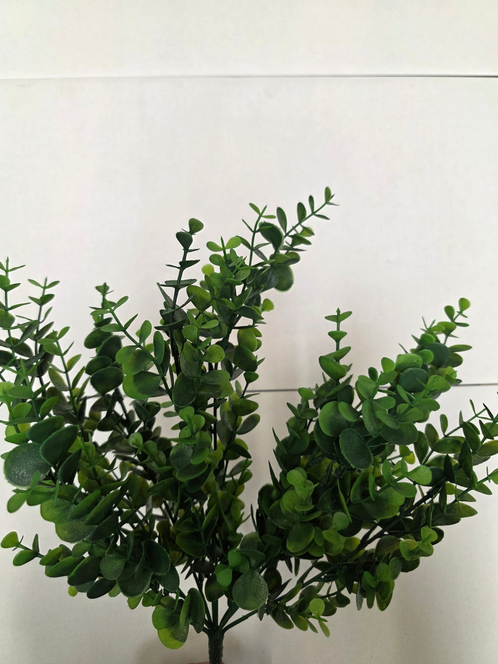 Artificial Plastic Eucalyptus Bush Large X 9 Green