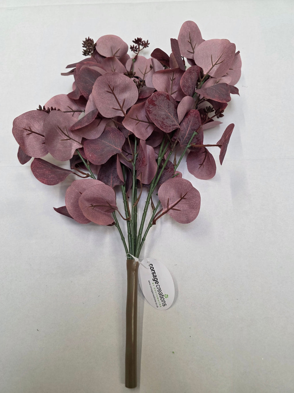 Artificial Populus Eucalyptus Bush Red