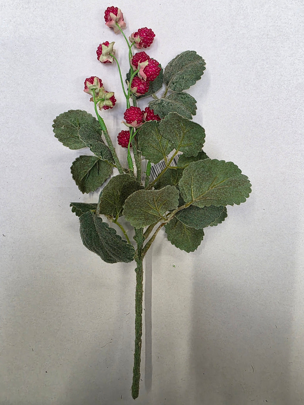 Artificial Raspberry Pick 29cm (pack of 2)