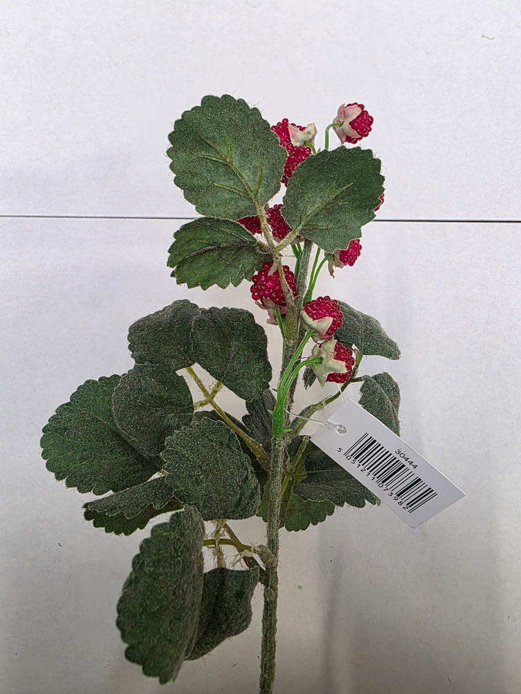 Artificial Raspberry Pick 29cm (pack of 2)