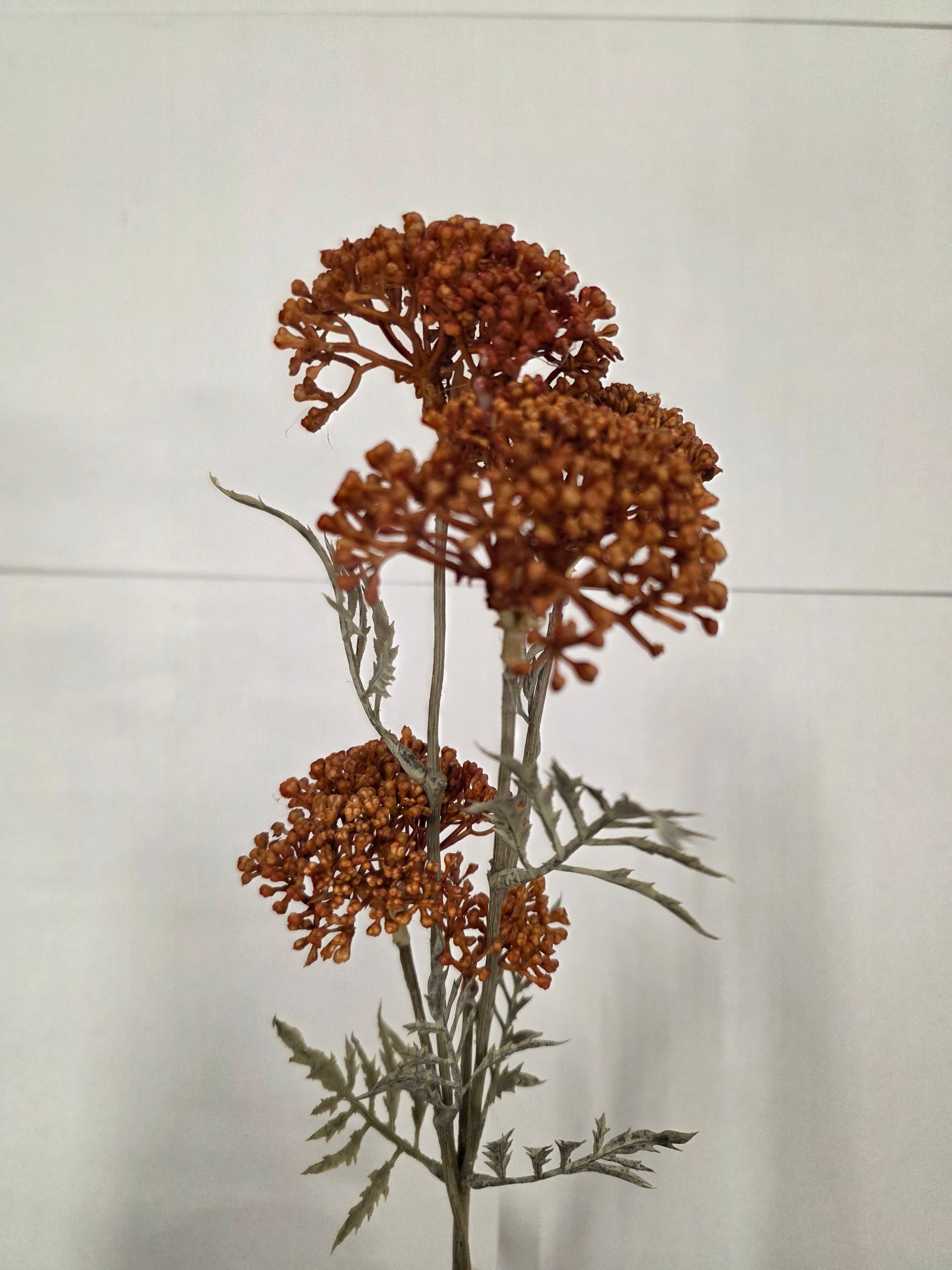 Artificial Achillia Branch X 5 Orange (PACK OF 2)