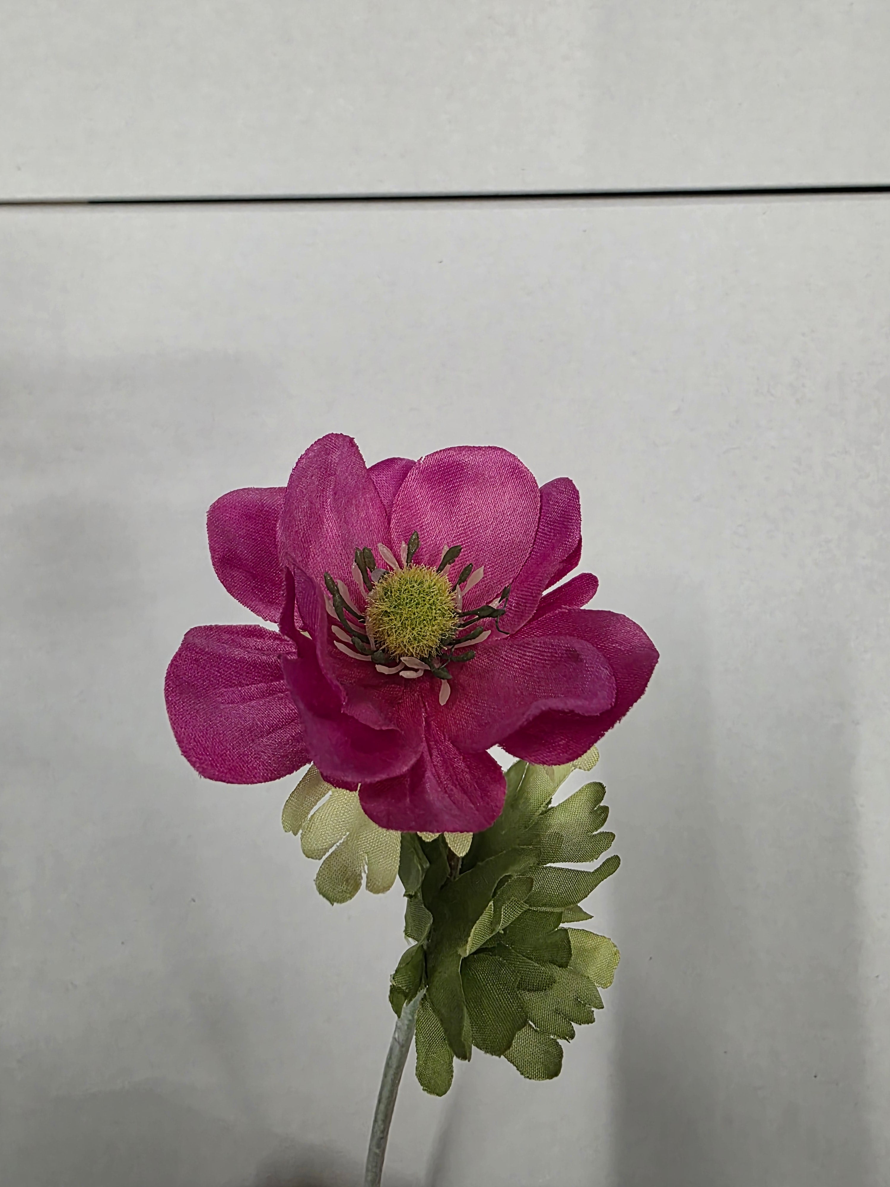 Artificial Alfresco Anemone Cerise (PACK OF 4)