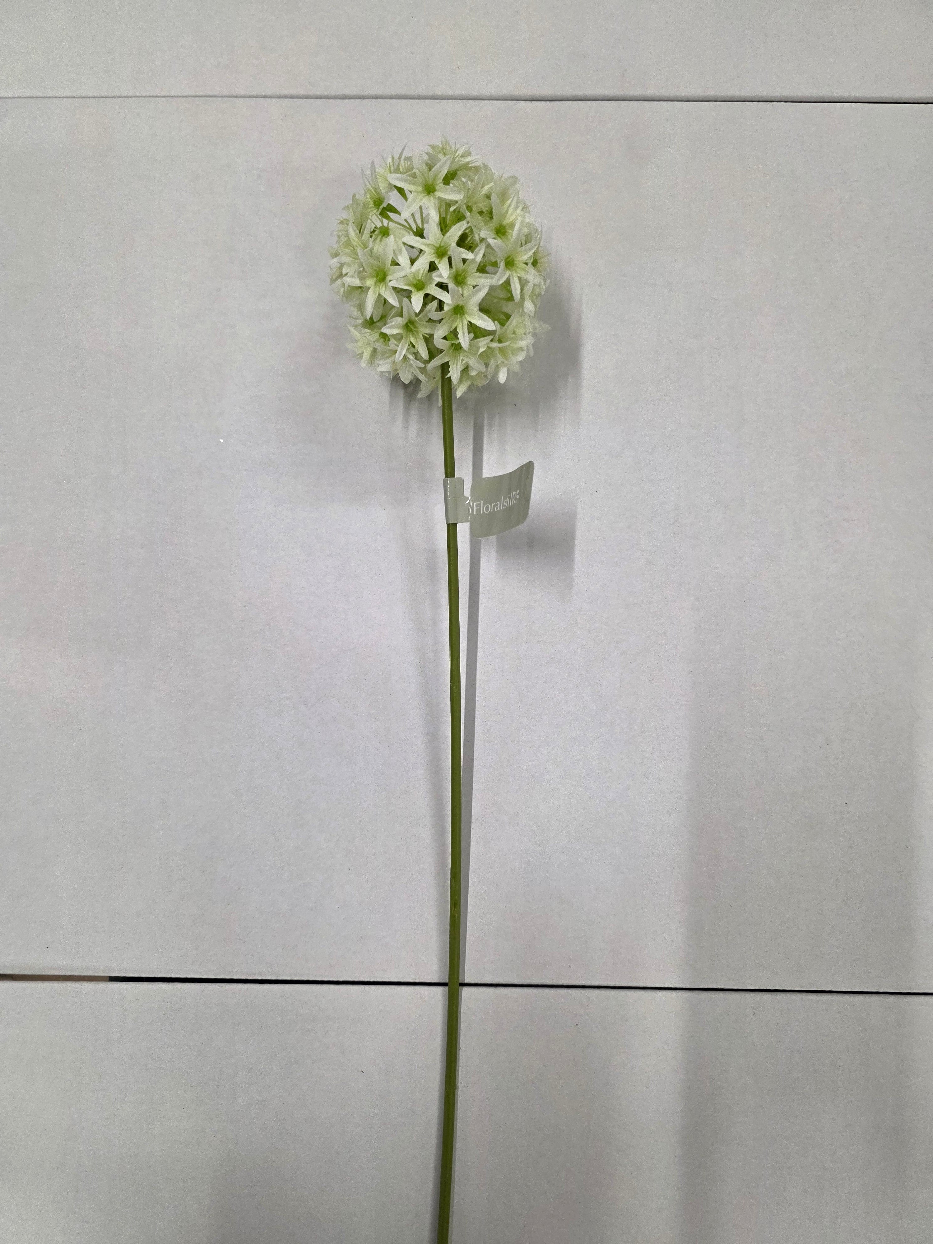 Artificial Allium Spray White 62cm (PACK OF 2)