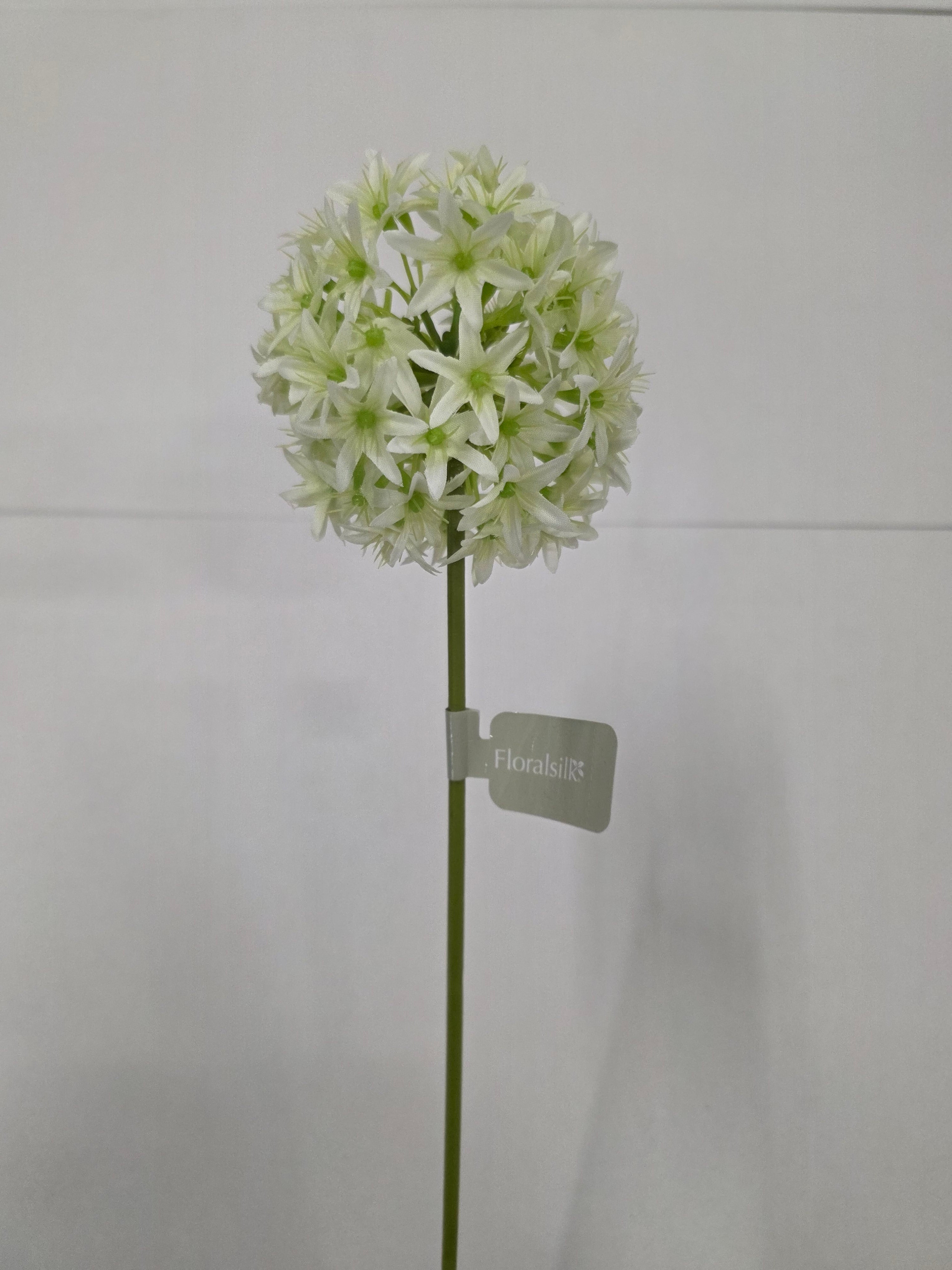 Artificial Allium Spray White 62cm (PACK OF 2)