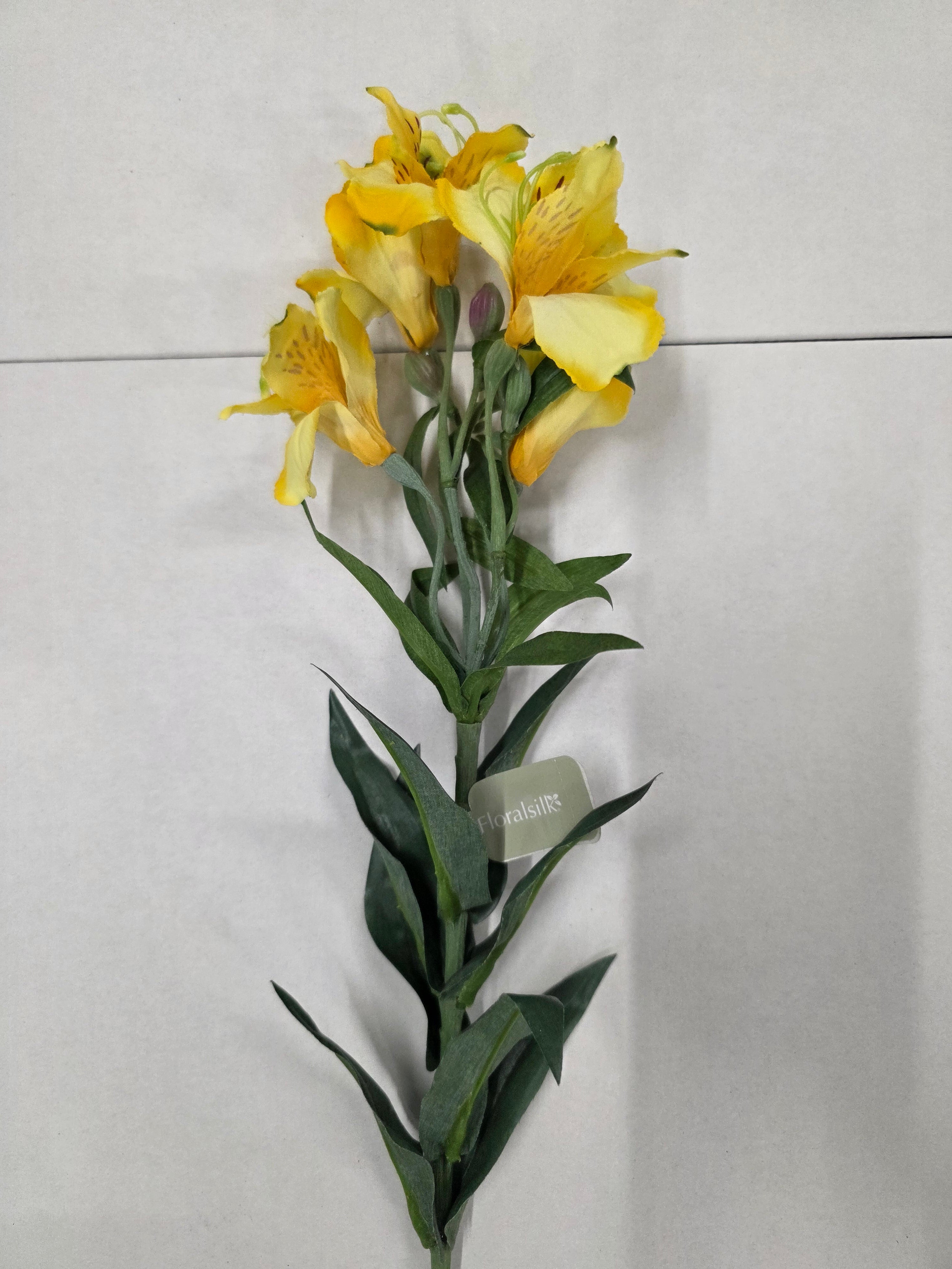 Artificial Alstro Yellow (PACK OF 2)