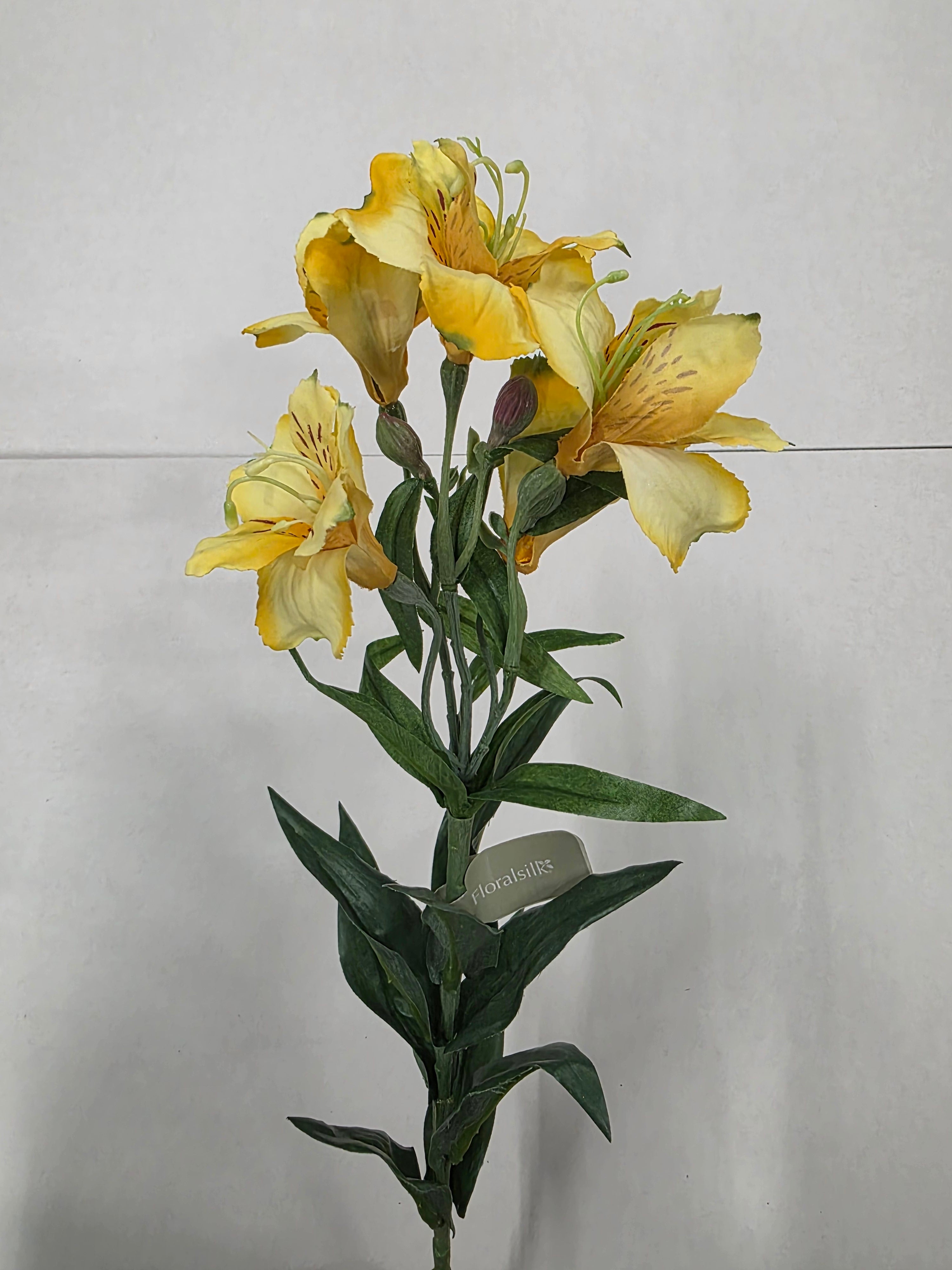 Artificial Alstro Yellow (PACK OF 2)