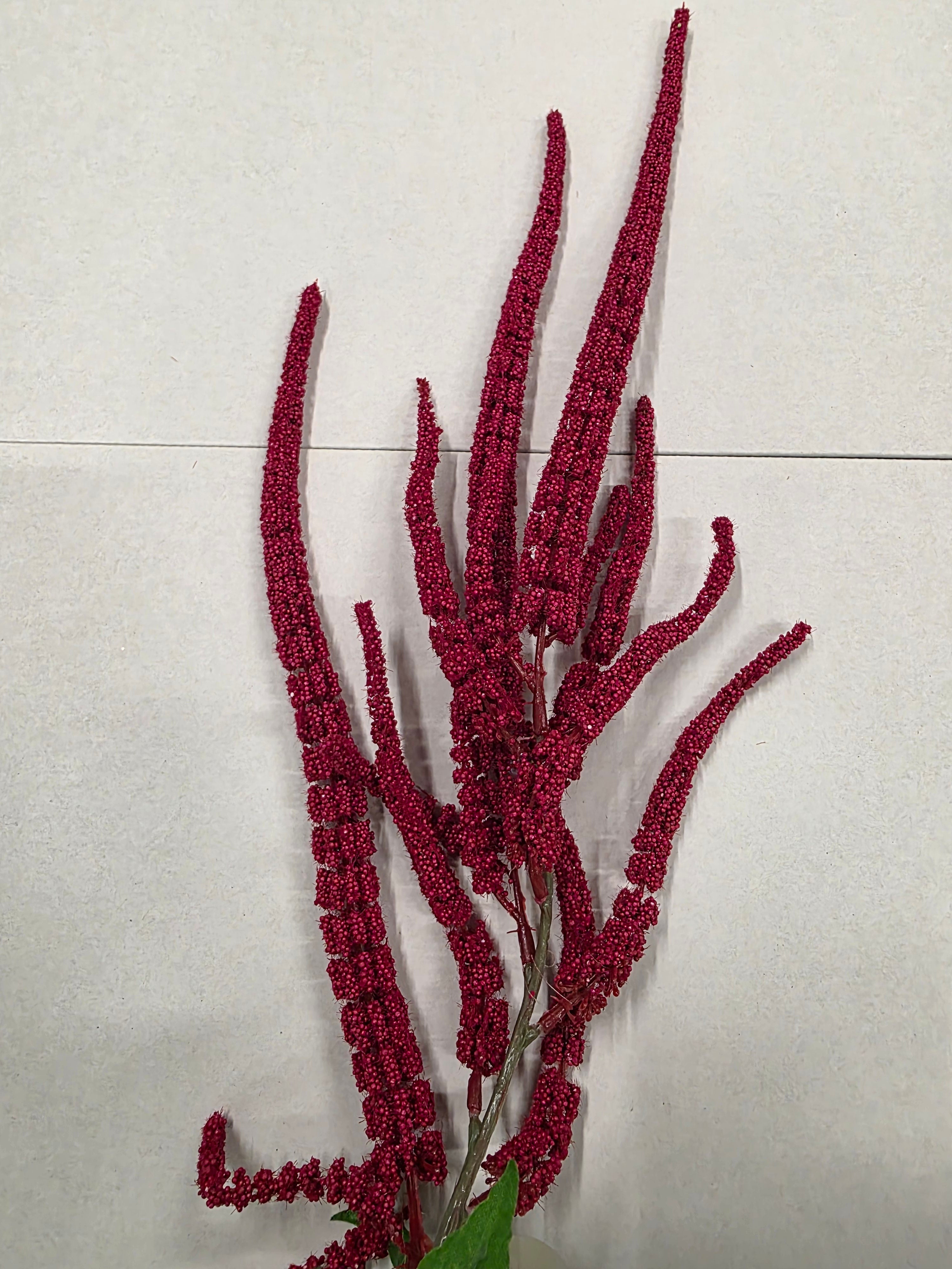 Artificial Amaranthus Spray 110cm