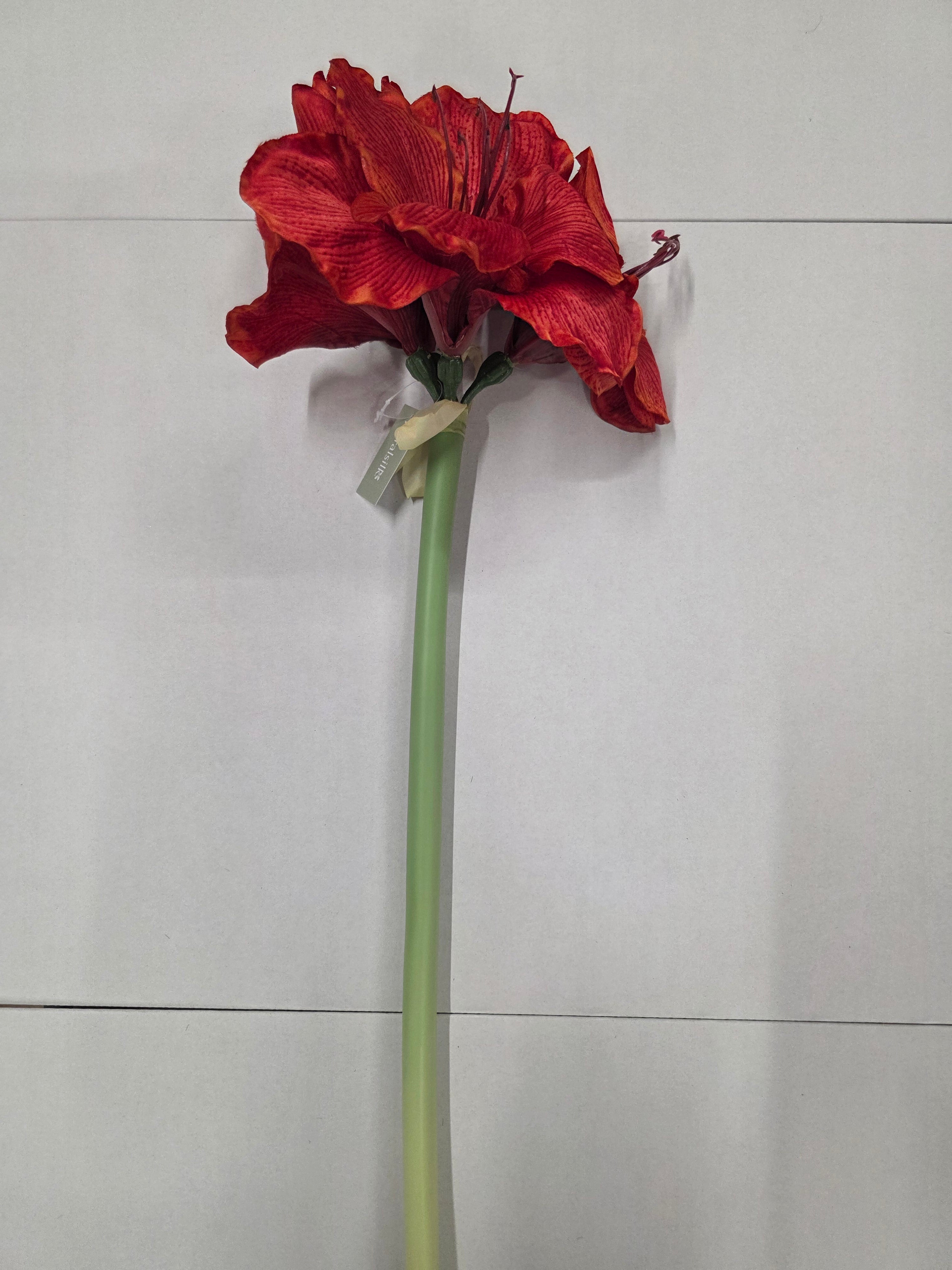 Artificial Amaryllis Red