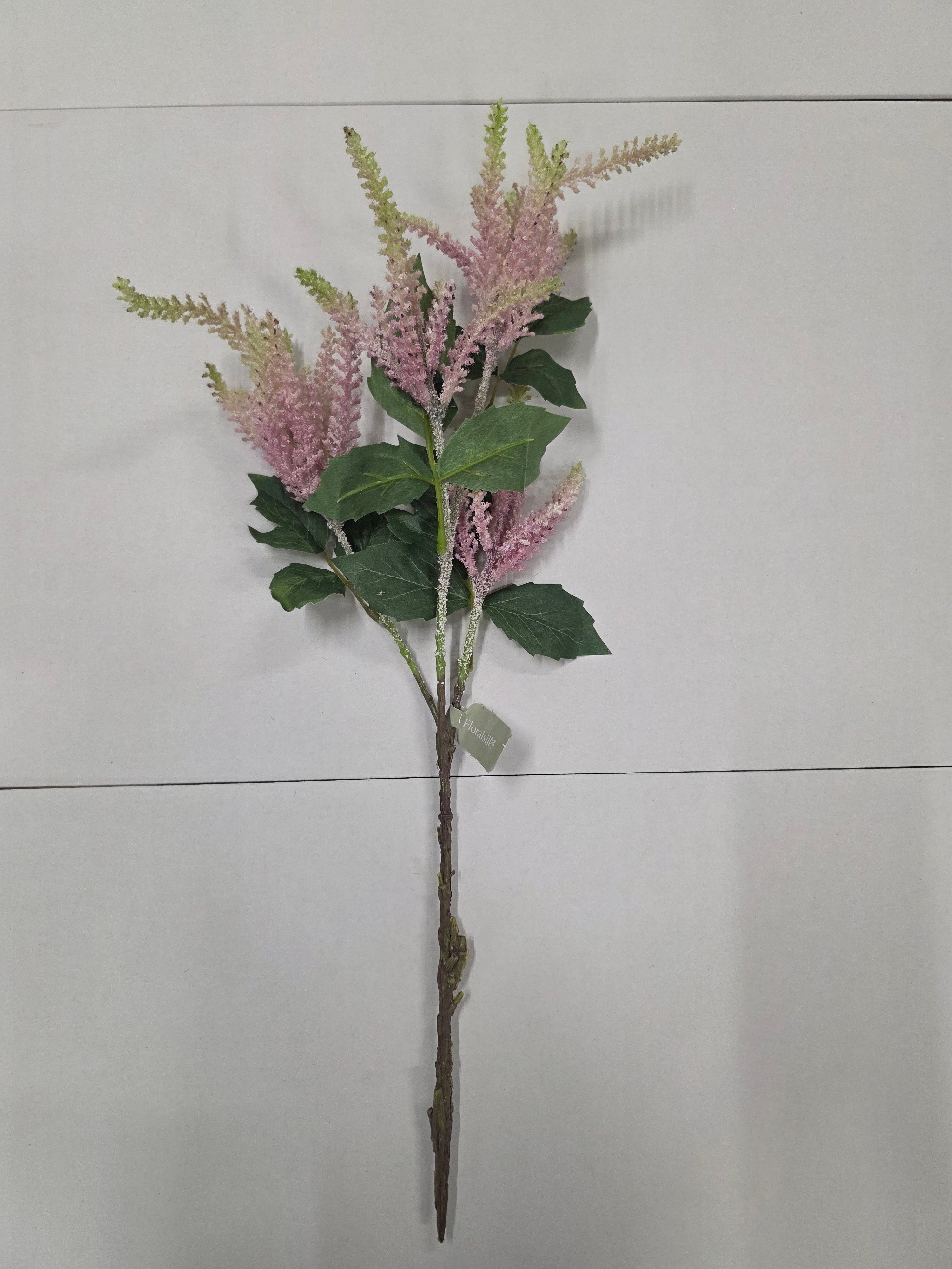 Artificial Astilbe Spray Lavender 61cm