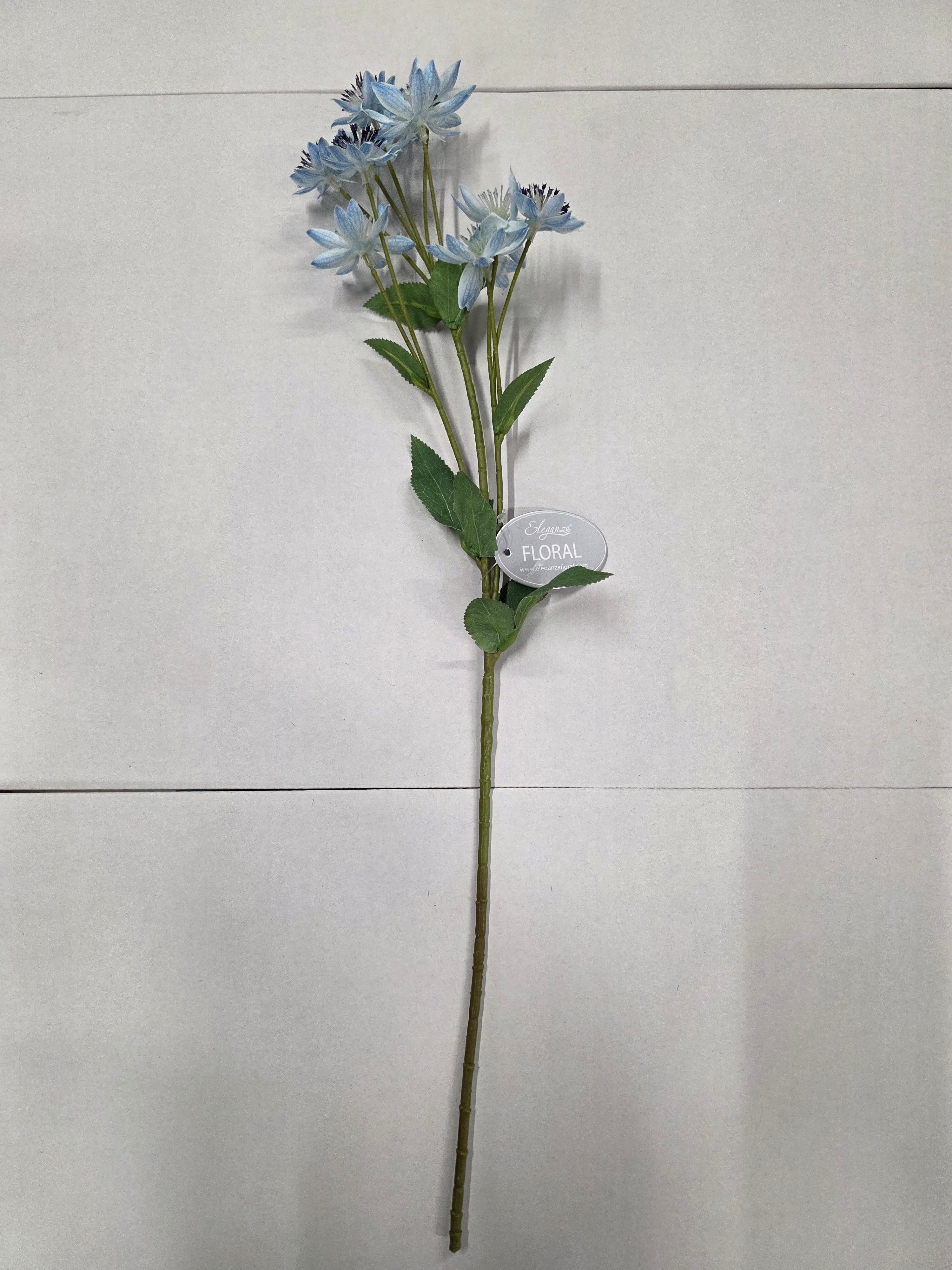 Artificial Astrantia Spray 61cm Blue (PACK OF 3)