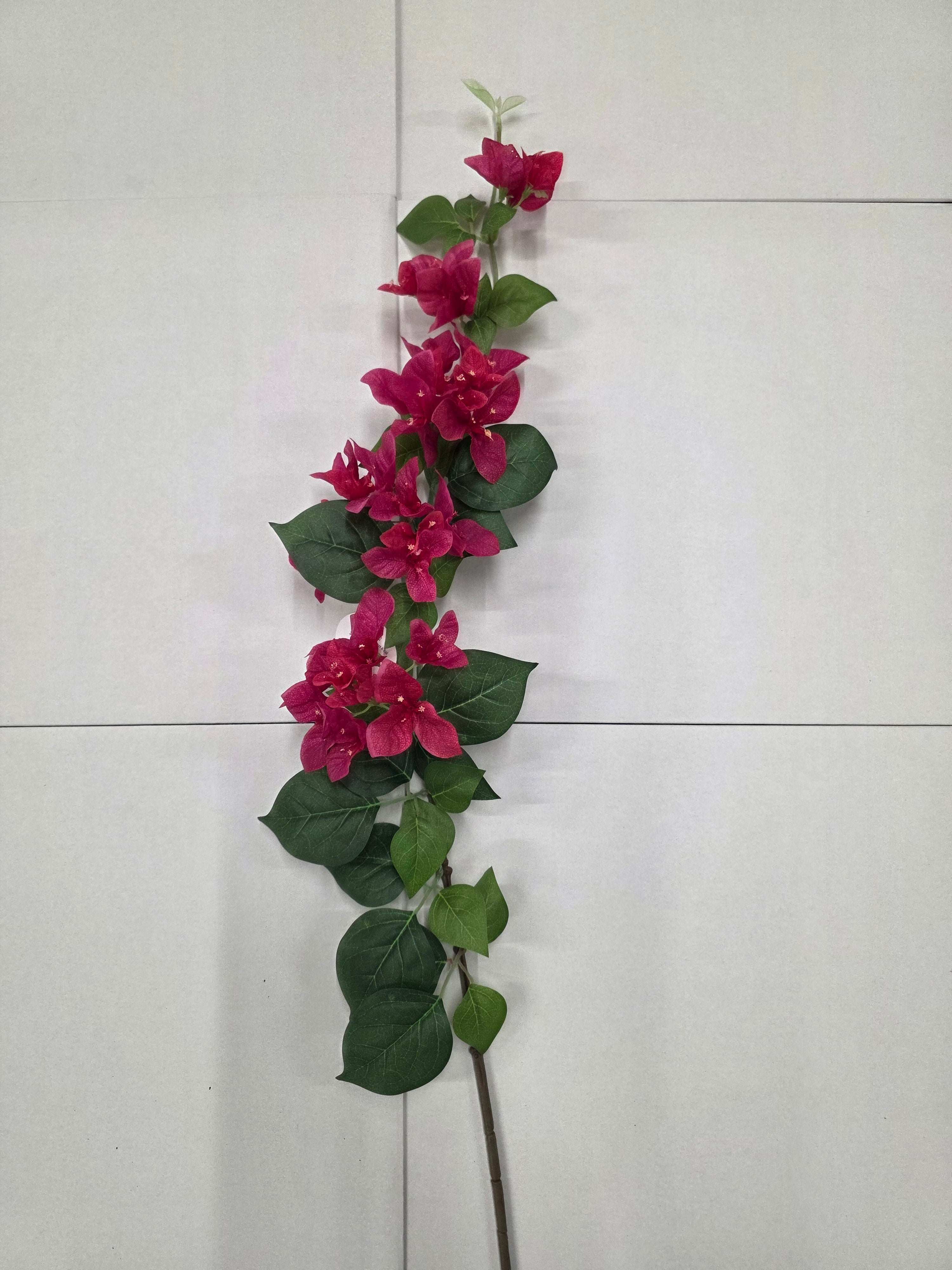 Artificial Bougainvillea Spray Green And Red