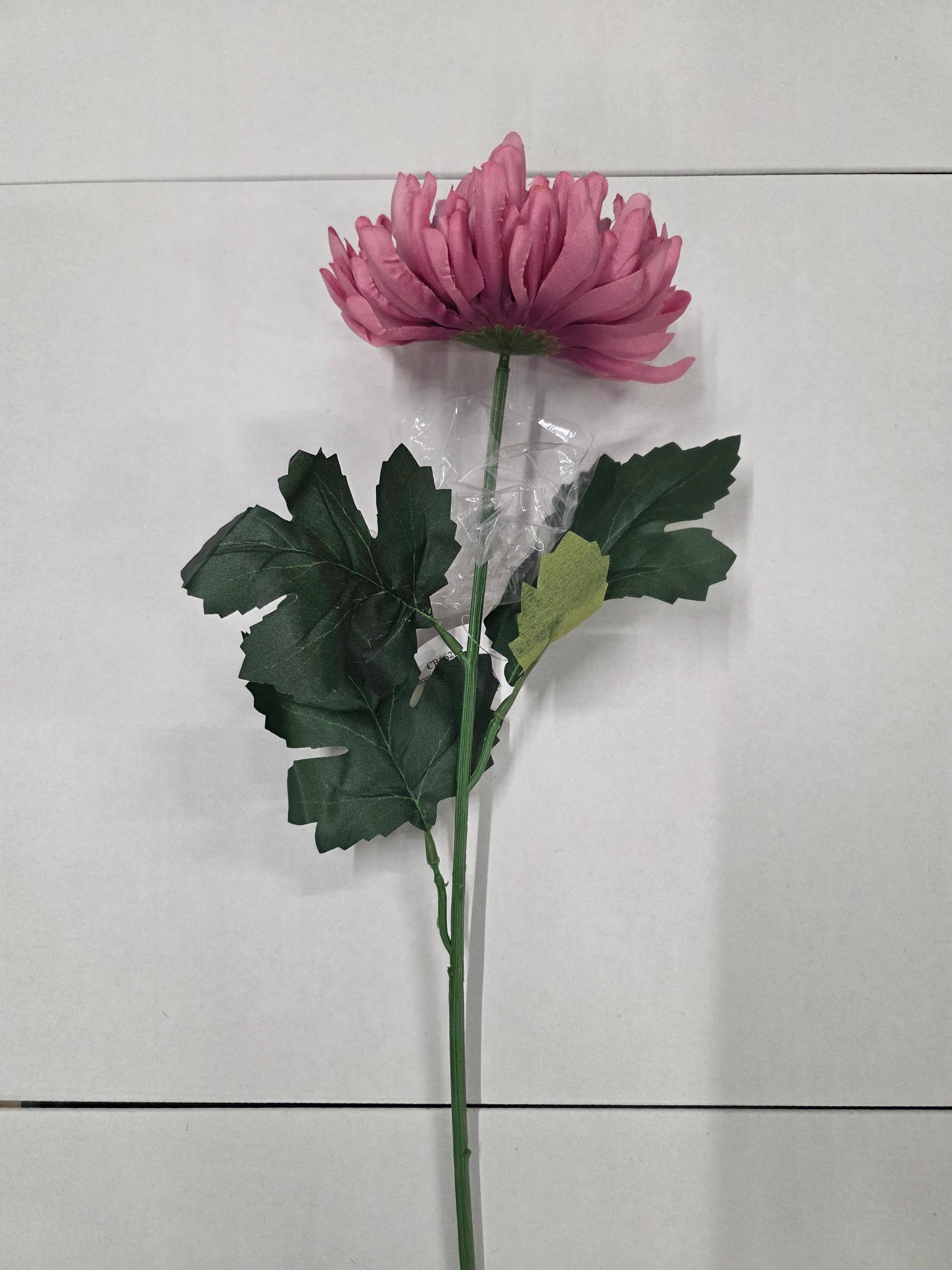 Artificial Chrysanthemum Bloom Mauve (PACK OF 2)